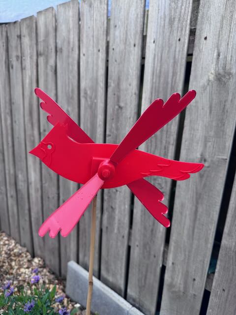 Cardinal Wind Spinner Toy Thinner Wings (Remix)