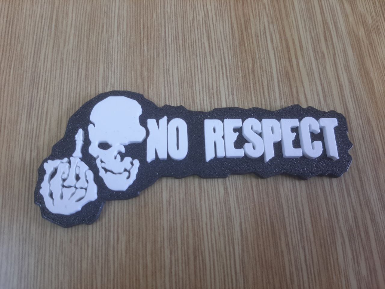 No Respect logo by Danchislav | Download free STL model | Printables.com