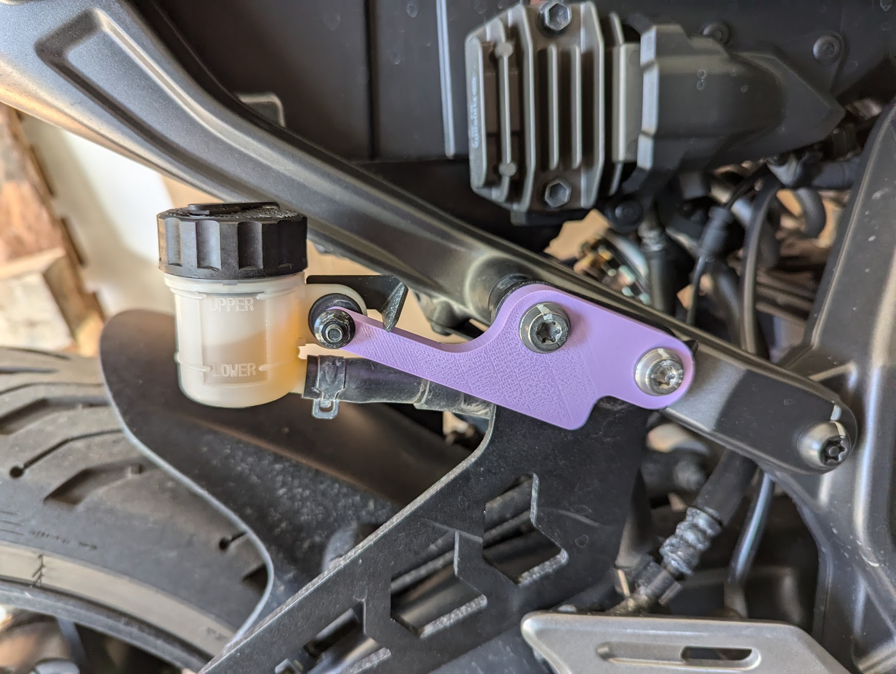 Yamaha MT09 passenger foot pegs eliminator kit