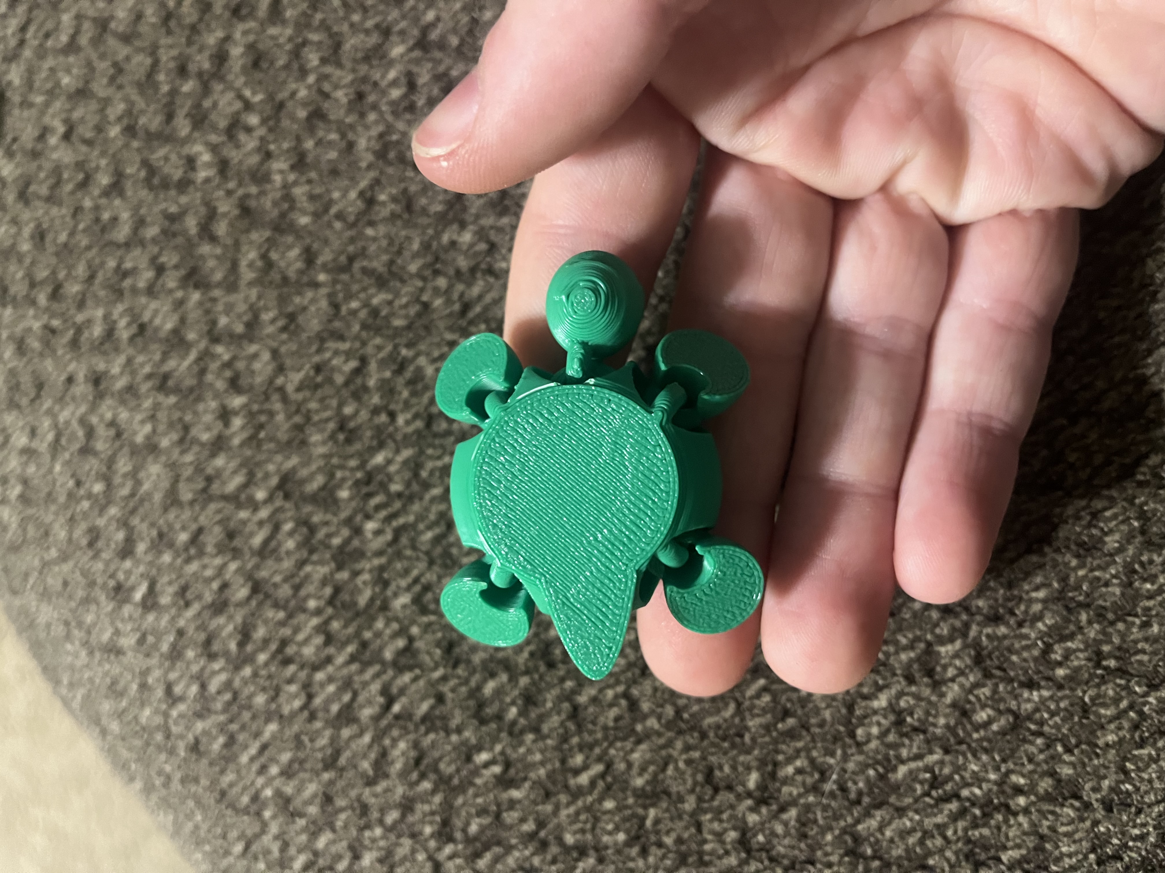Miniatura 2 do modelo 3D Cute turtle flexi