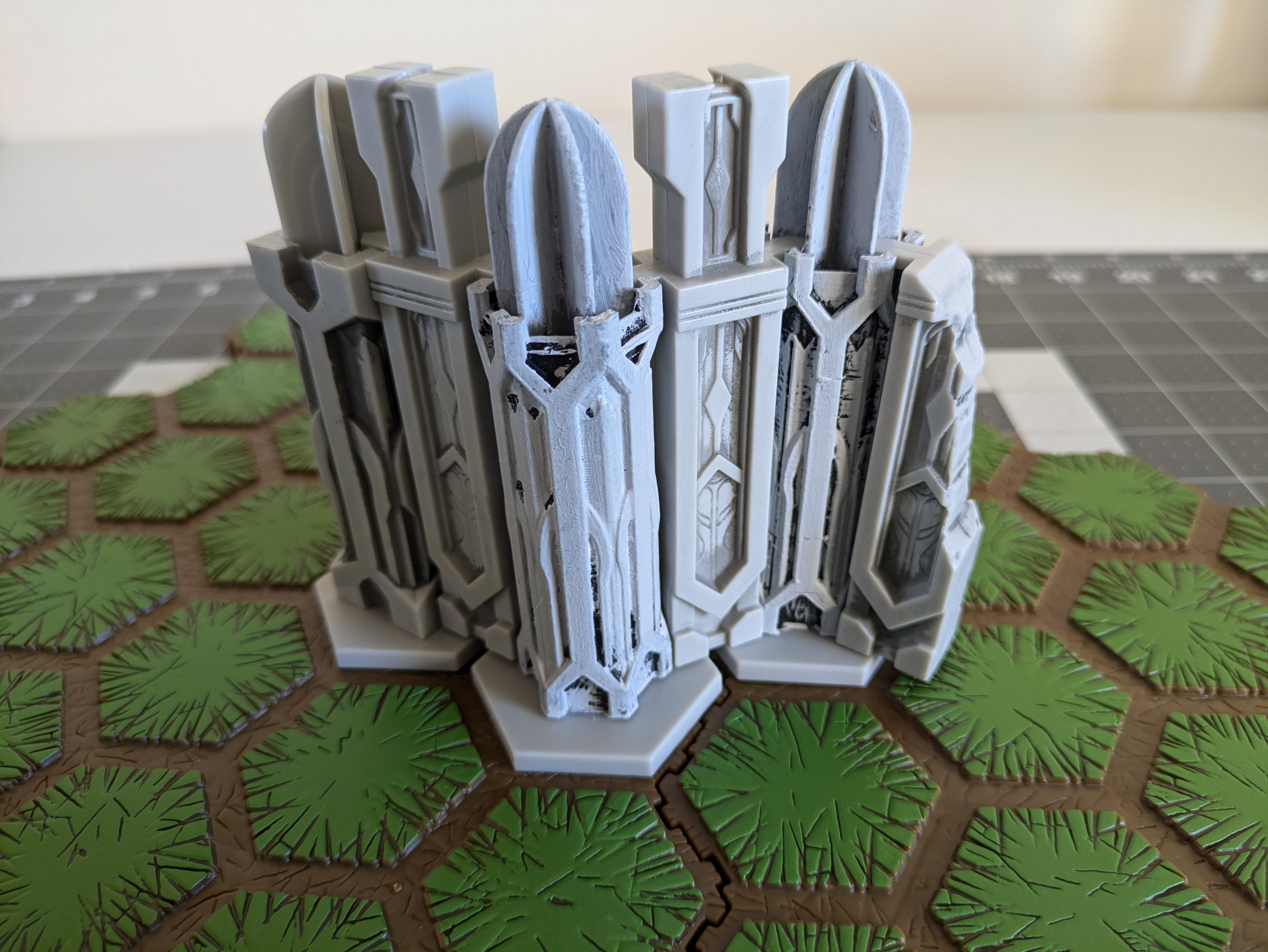 Heroscape Hex-Shaped Walls