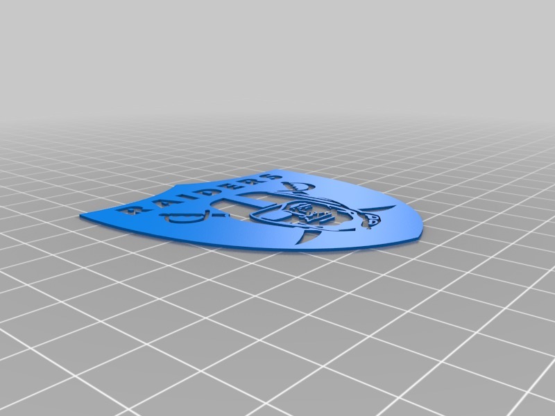 Miniatura 4 do modelo 3D Raiders coaster (multimaterial)