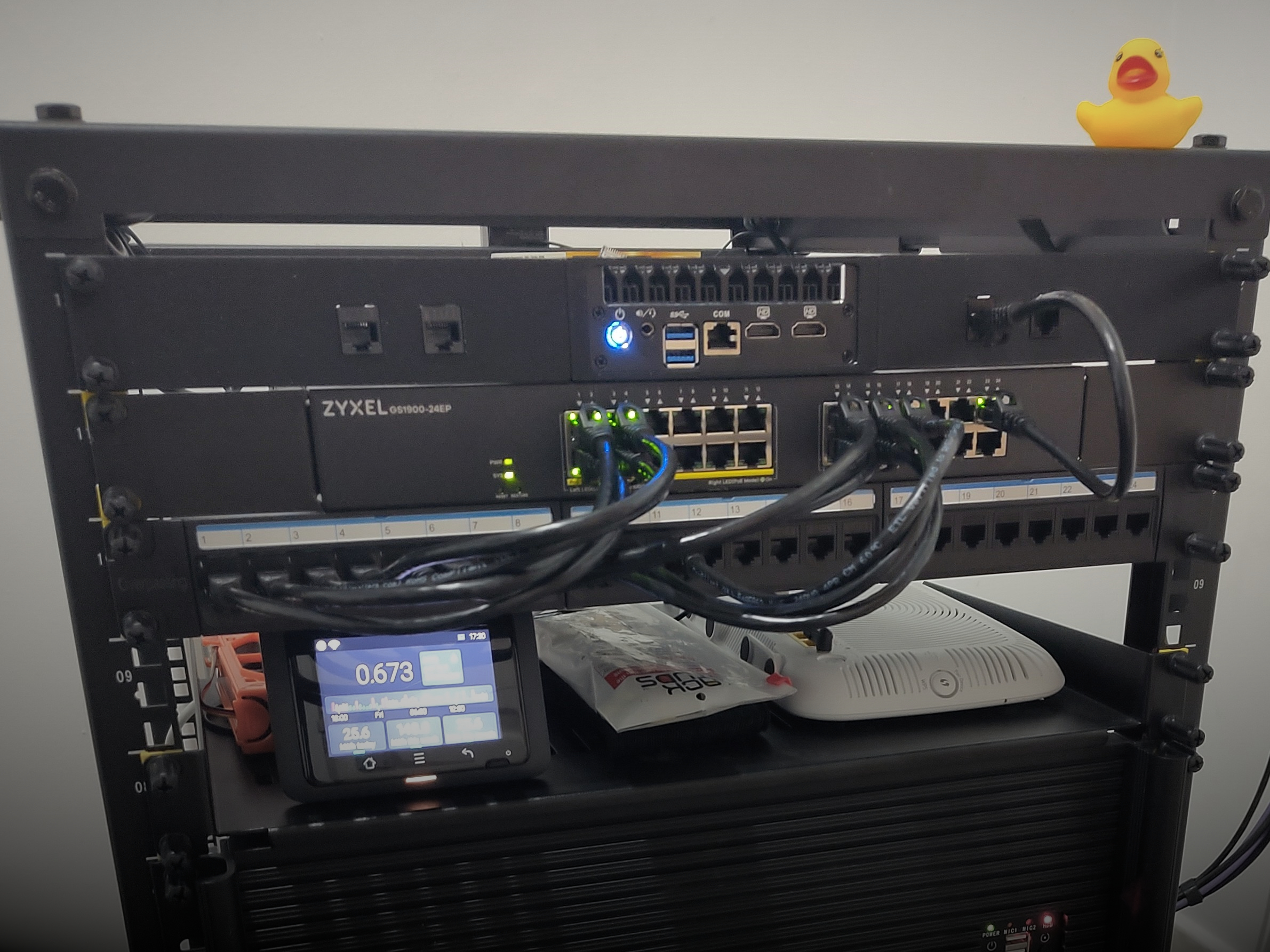 Protectli FW4B Server 1U Mount for 19-inch and 10-inch Racks