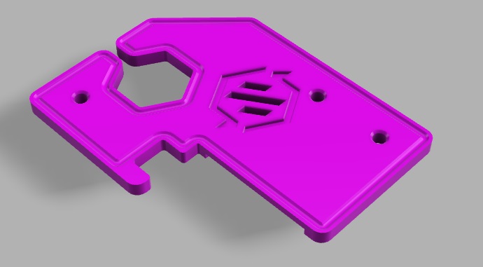 Voron 2.4 Draftshift/Toolchanger Extended Z-Covers, with 2040 Front Extrusions.
