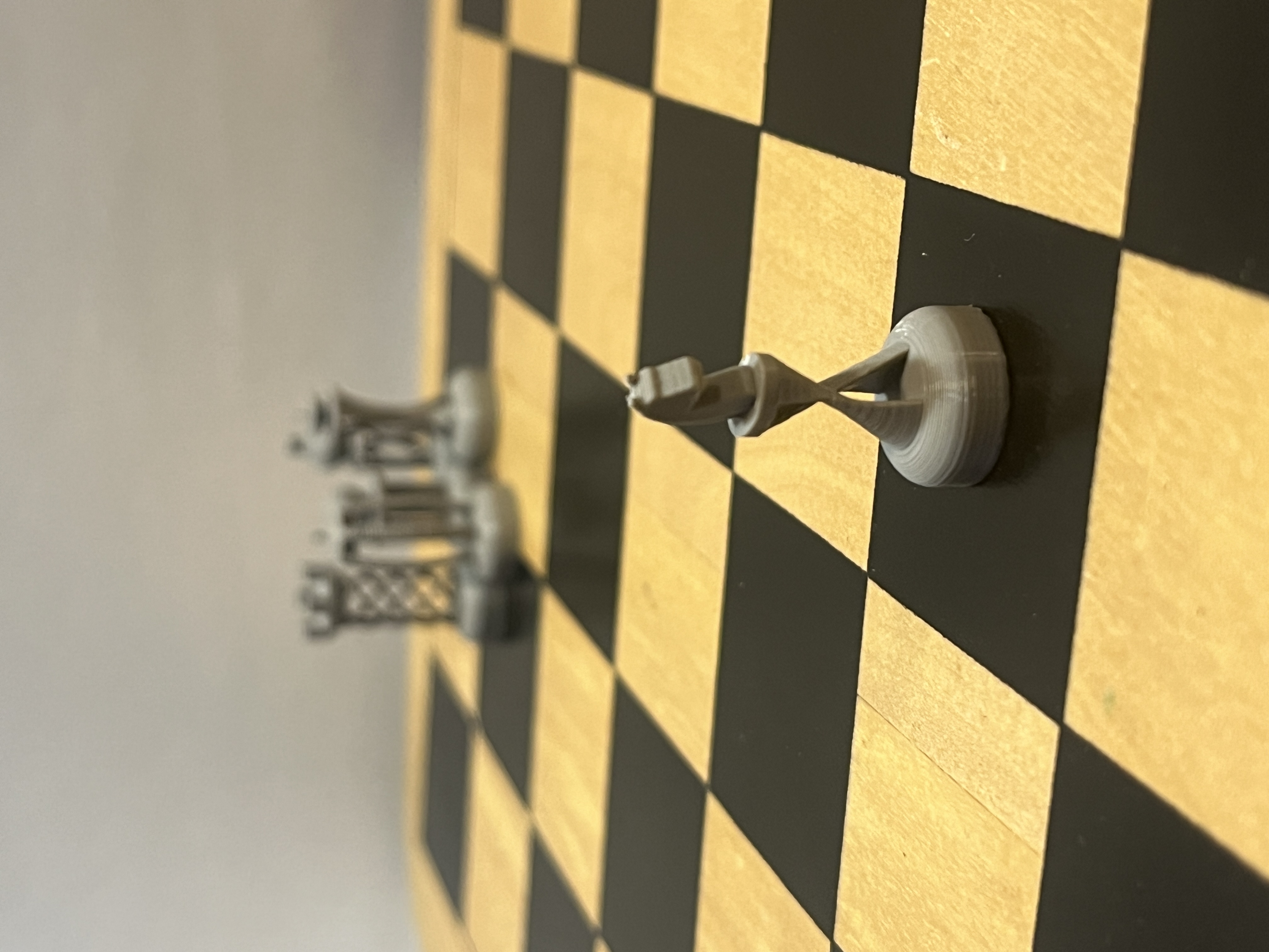 Miniatura 4 do modelo 3D MINI Truss-work Chess Set