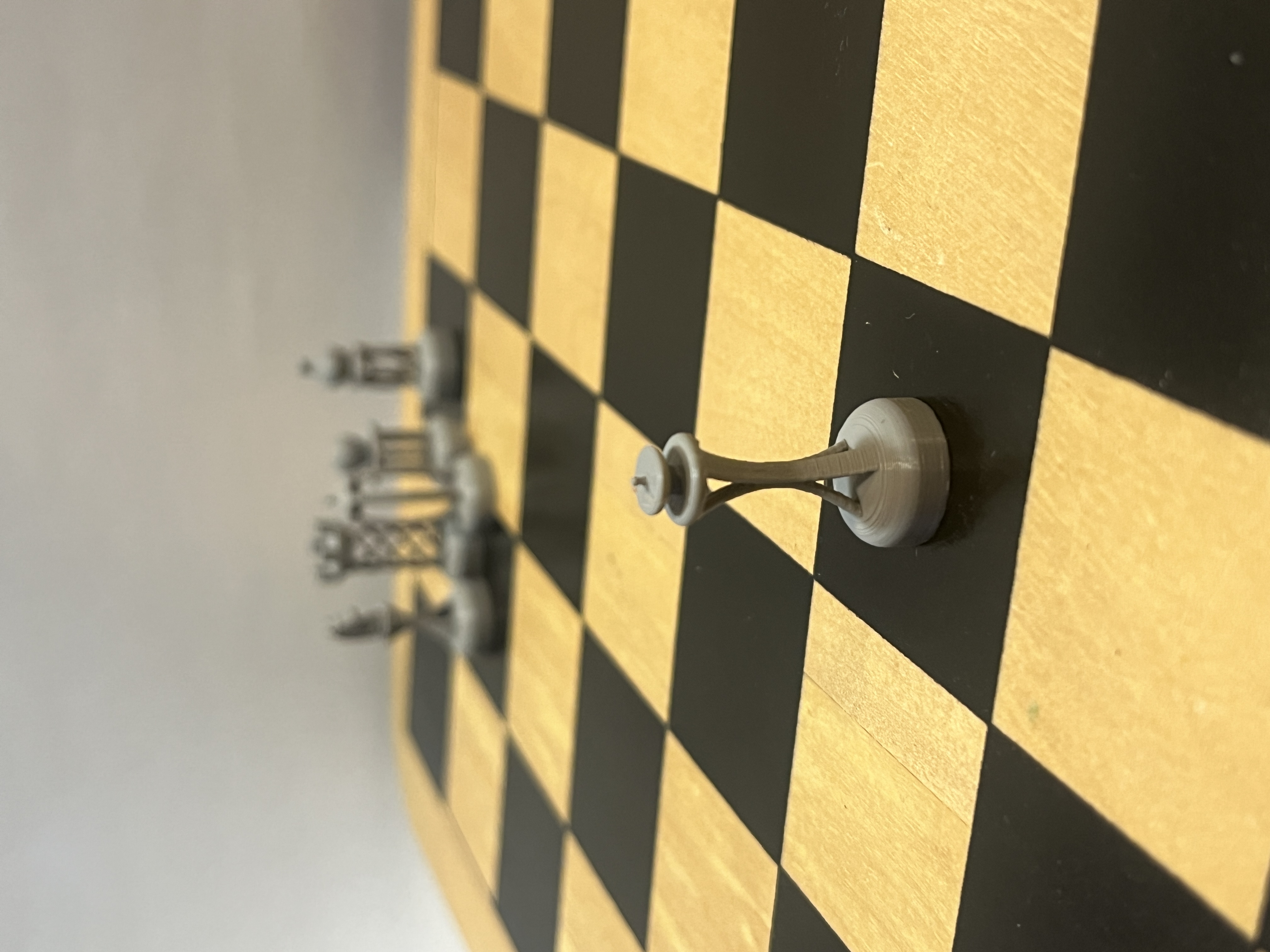 Miniatura 6 do modelo 3D MINI Truss-work Chess Set