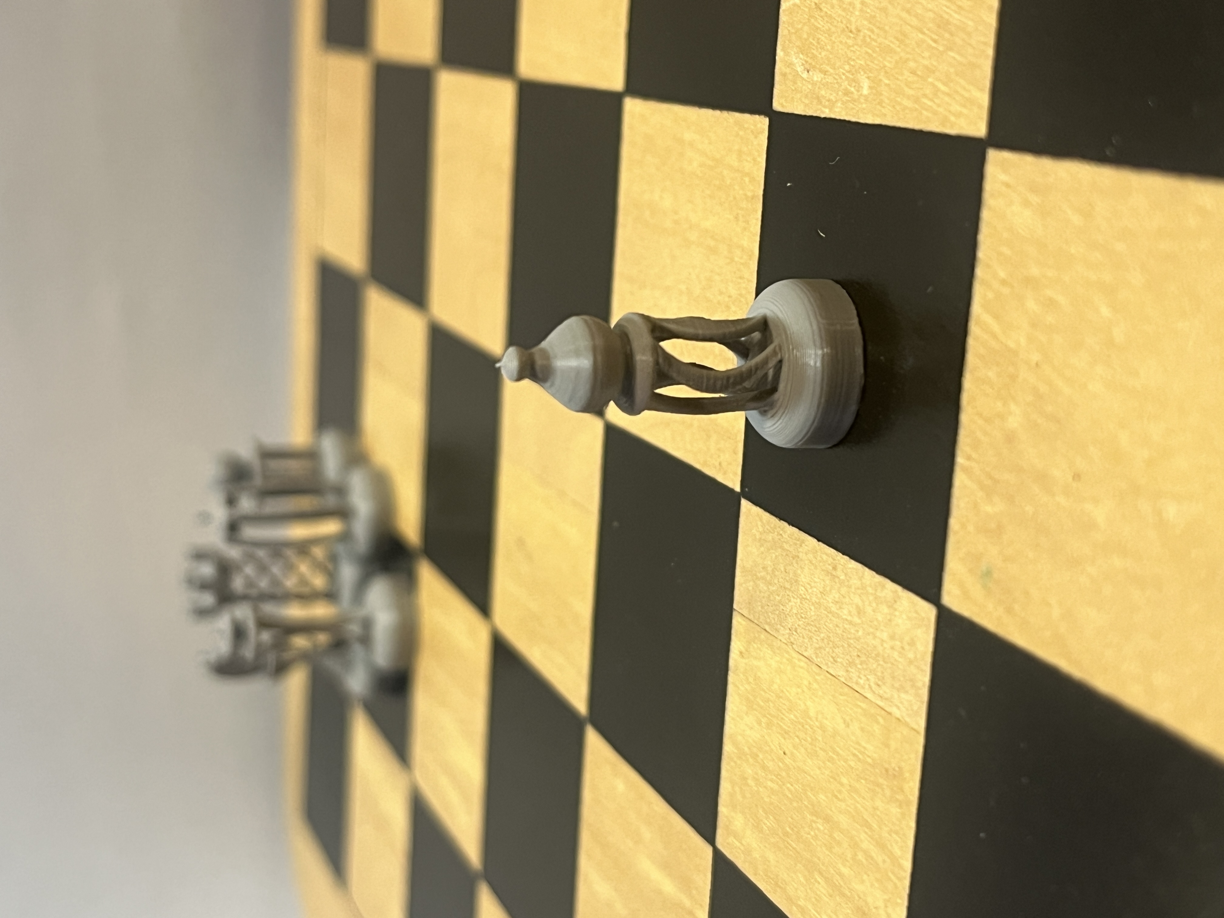 Miniatura 10 do modelo 3D MINI Truss-work Chess Set