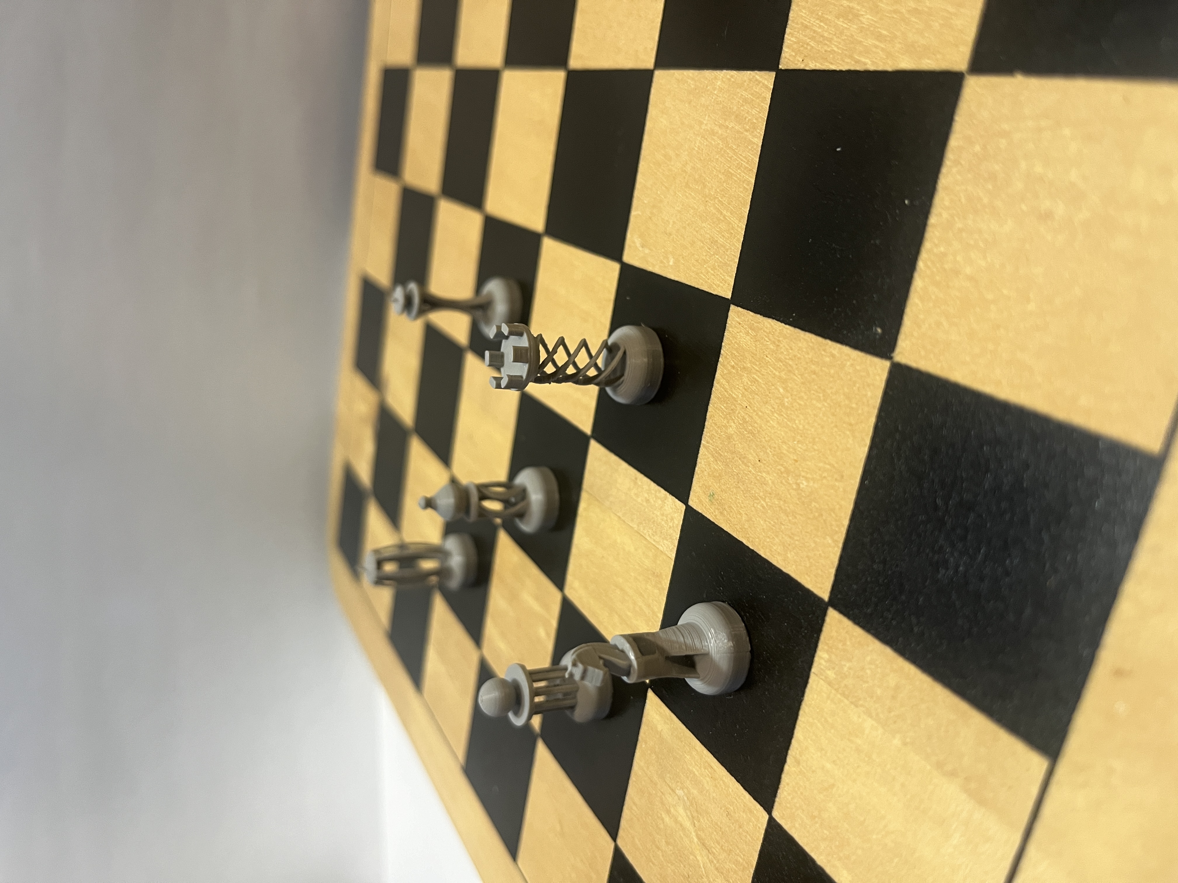 Miniatura 12 do modelo 3D MINI Truss-work Chess Set
