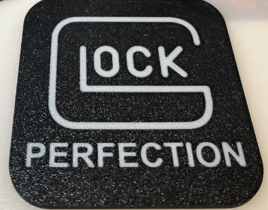 Glock Coaster (Engraved Logo)
