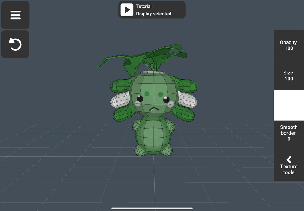 Plant Axolotl figurine