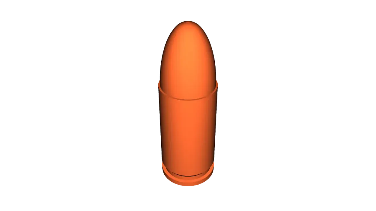 9x19mm Parabellum by is-serp | Download free STL model