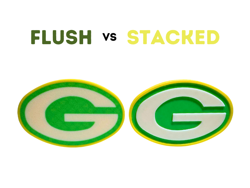 Green Bay Packers Logo and by Tyler44 Download free STL model