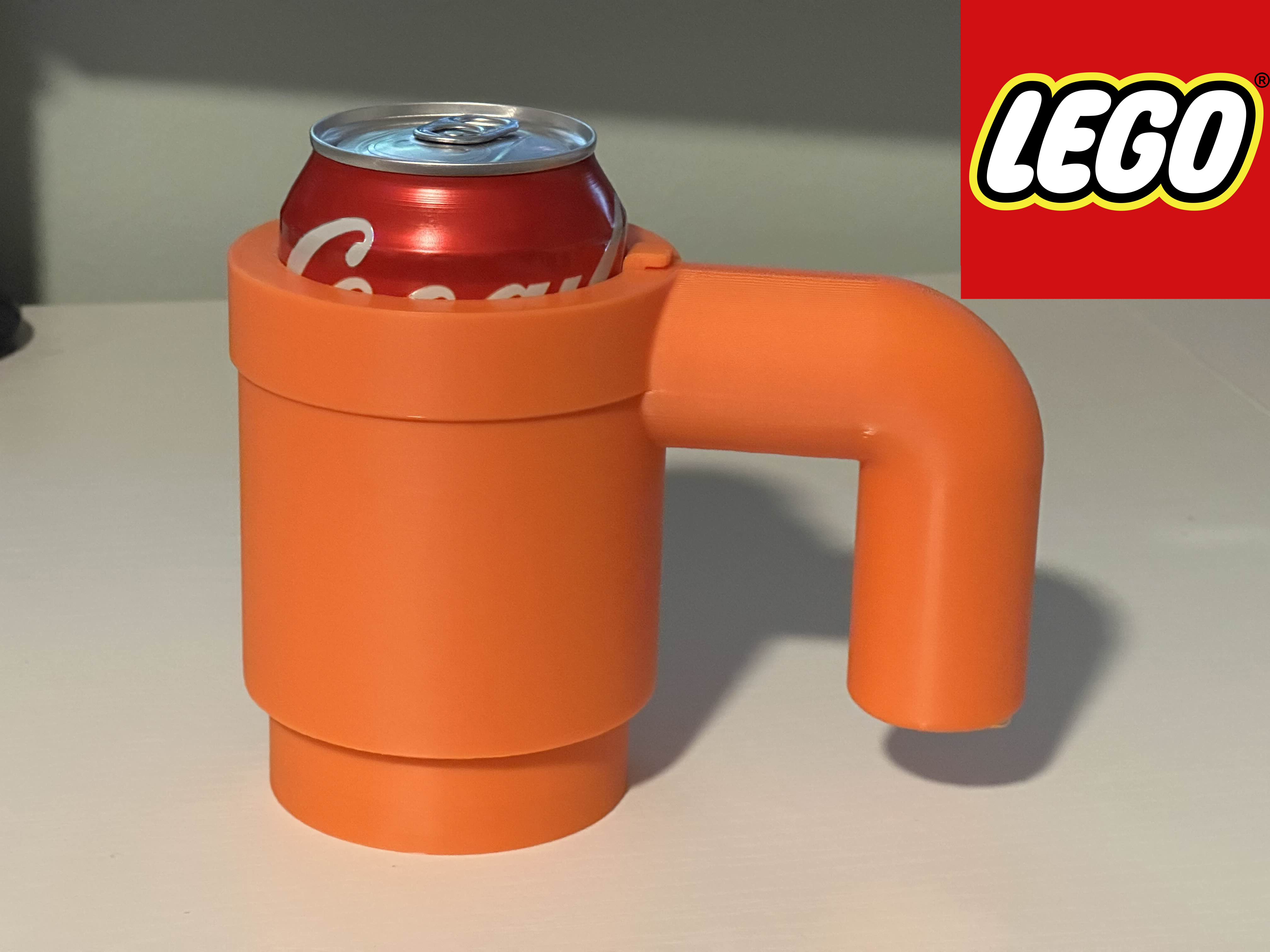 LEGO Cup Drink Holder (double-wall insulated)