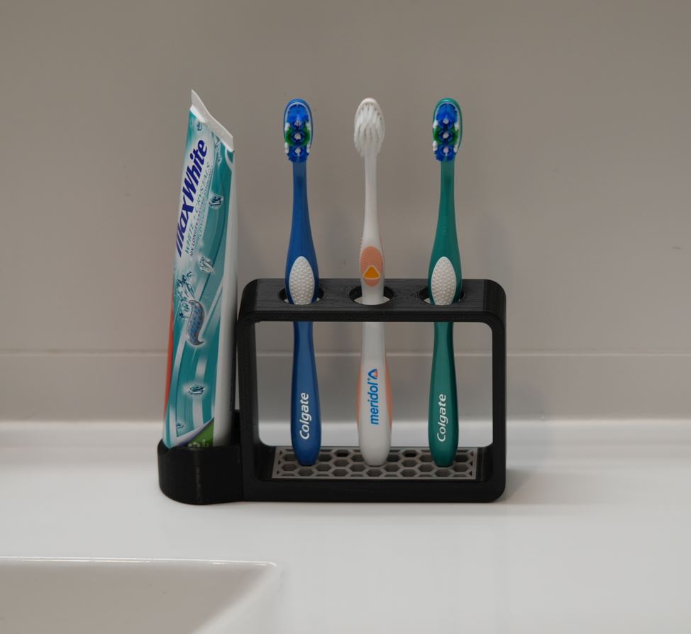 Toothbrush Holder V2 - for 2, 3 and 4 brushes