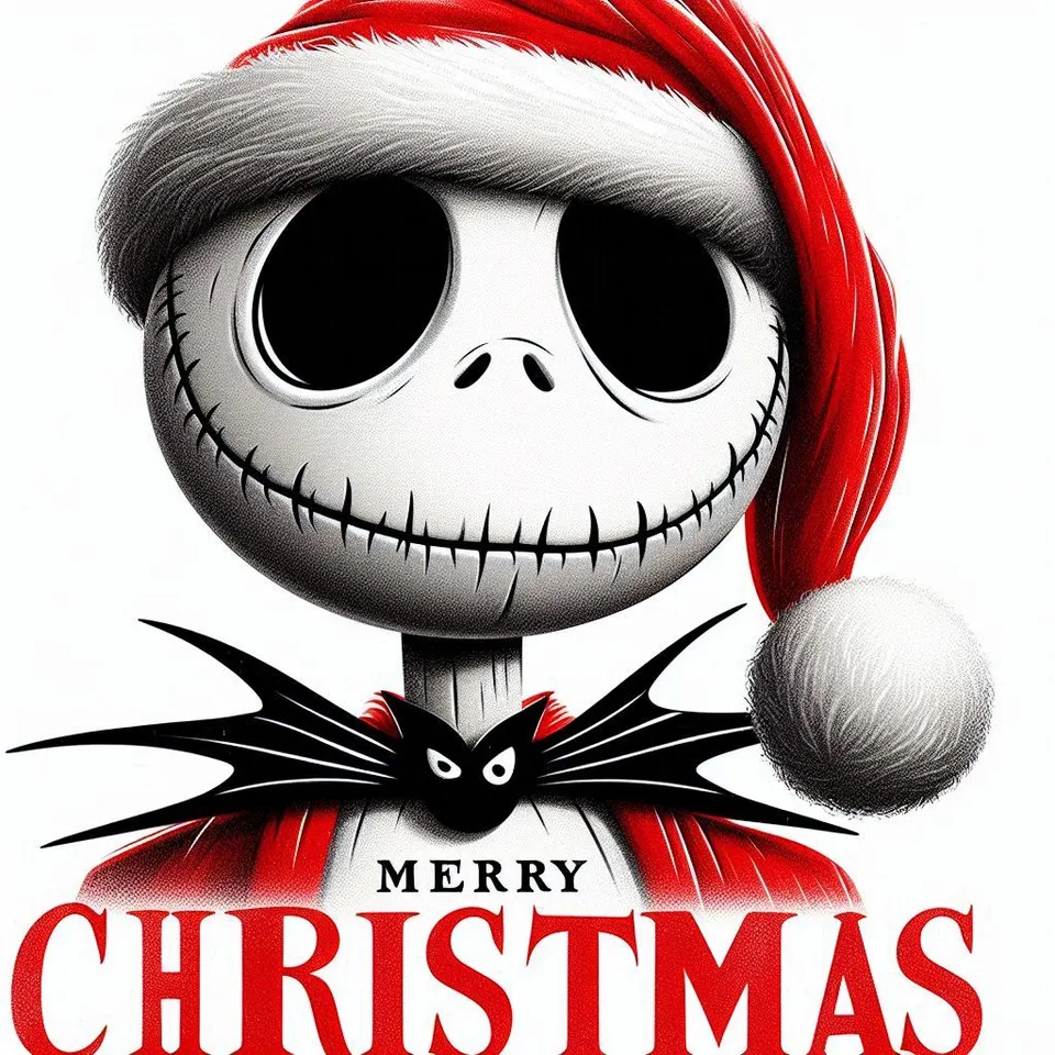  Christmas Jackクリスマス Jack Skellington - Christmas Hueforge by Nescrich | Download free