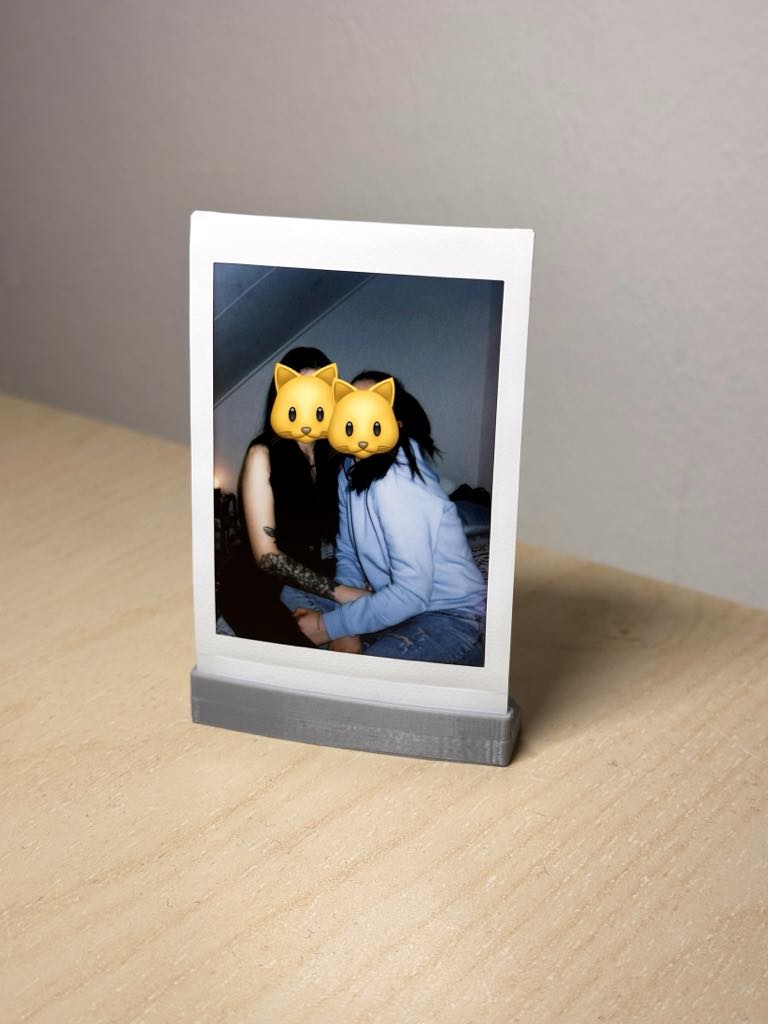 Instax Mini desk Stand Holder by Nikodem Brzoziński Download free