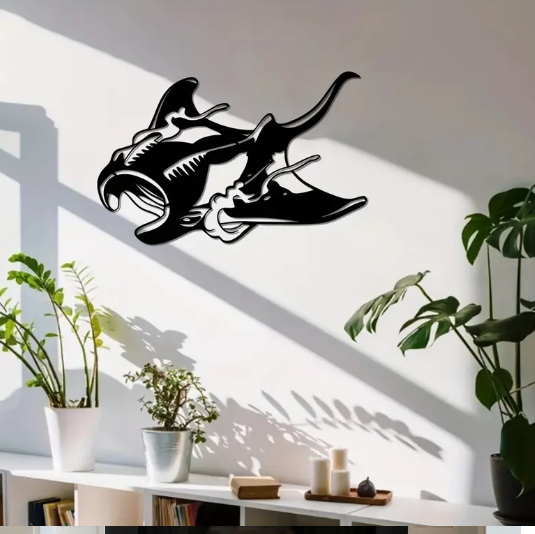 Mobula Ray Wall Art