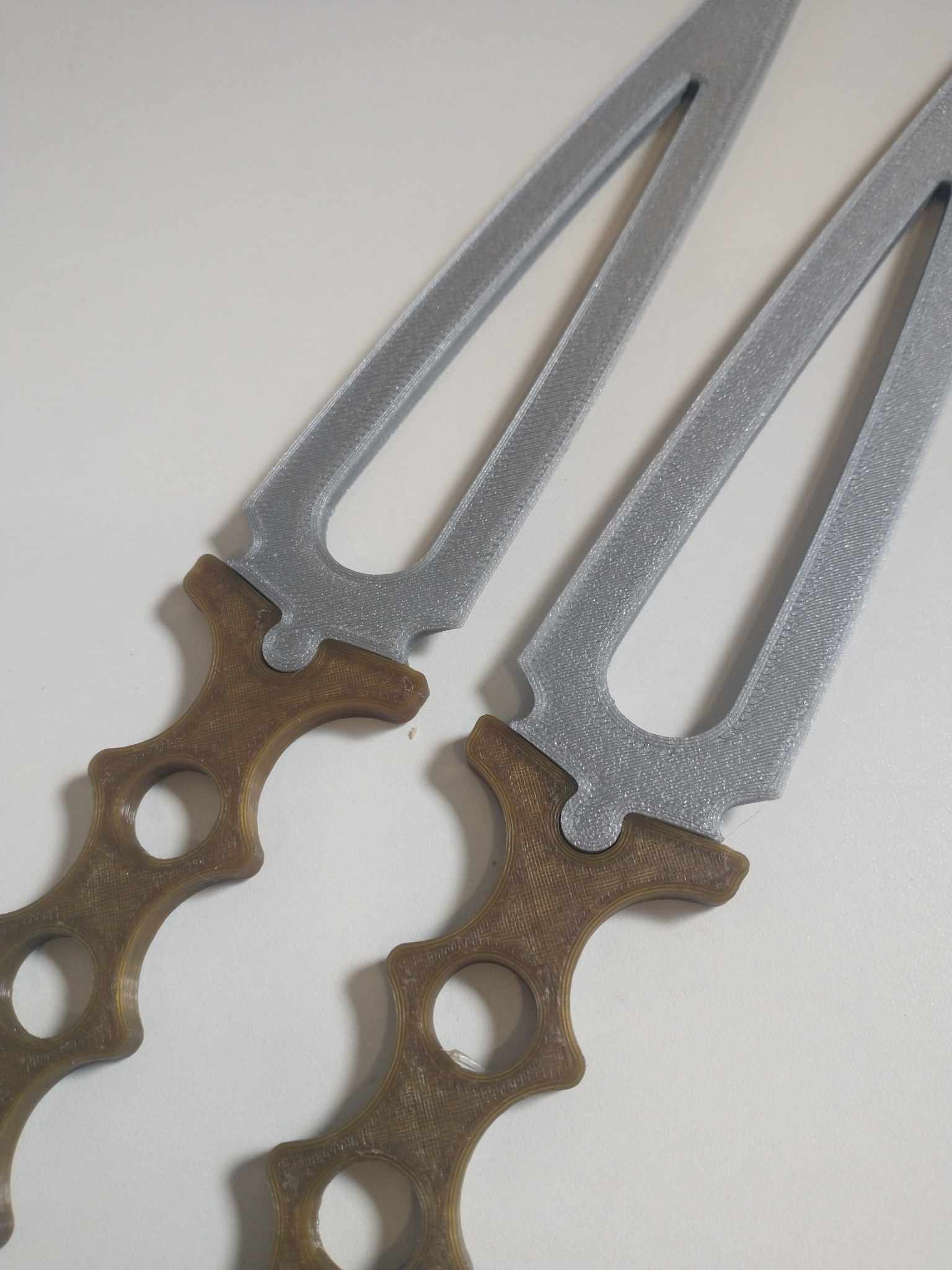 REMIX Skeletonized Dagger by FileForge 3D model thumbnail