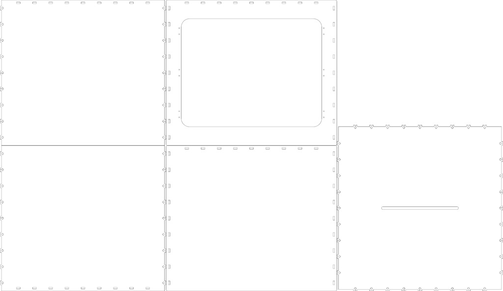 Open Printer Enclosure