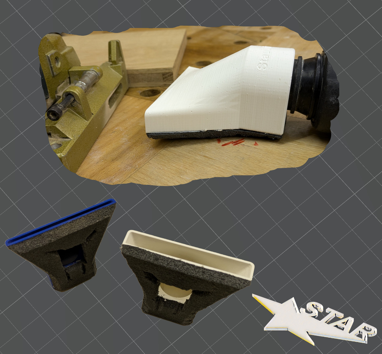 Staubsaugeraufsatz / Vacuum cleaner attachment Ø35 mm