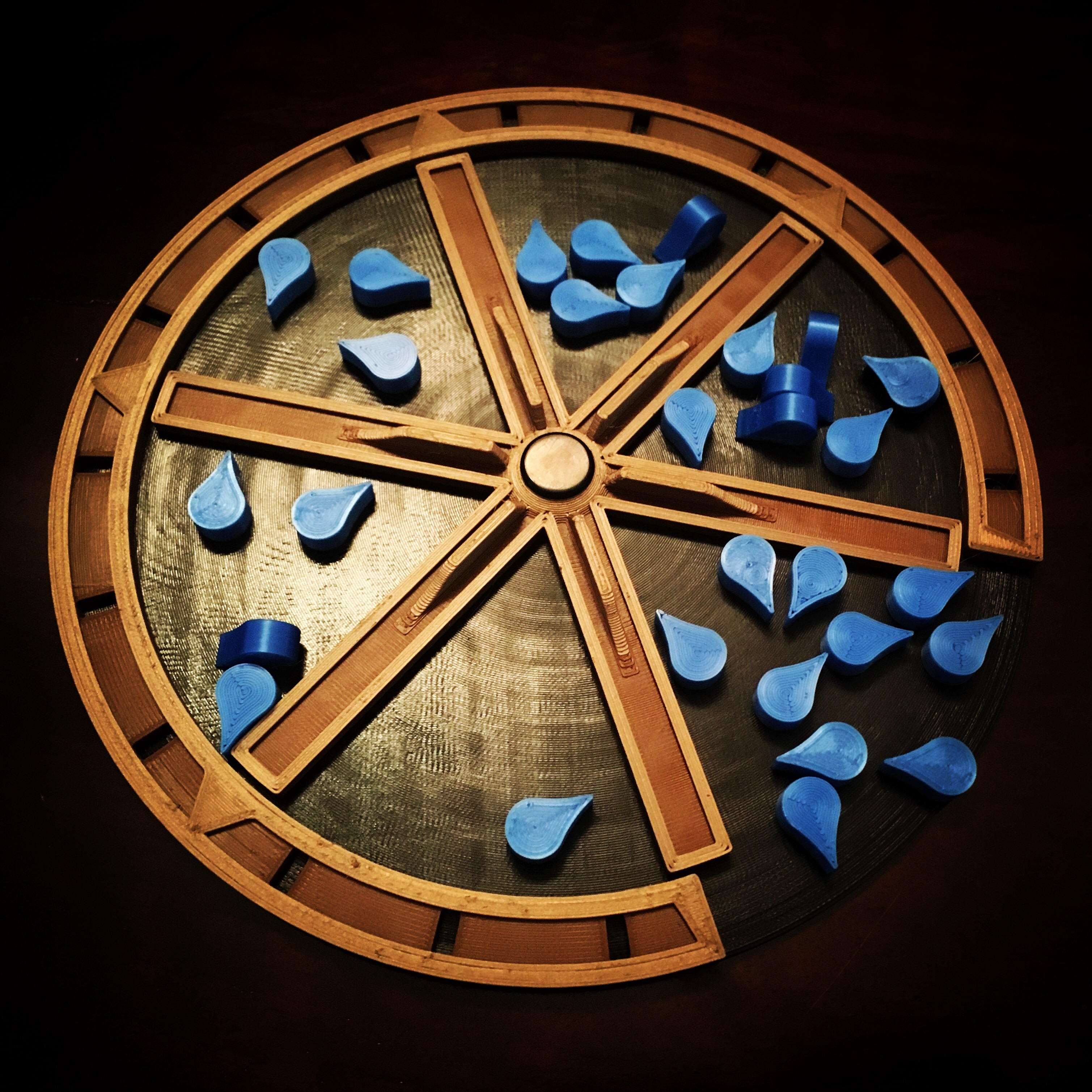 Construction Wheel for Barrage (boardgame)