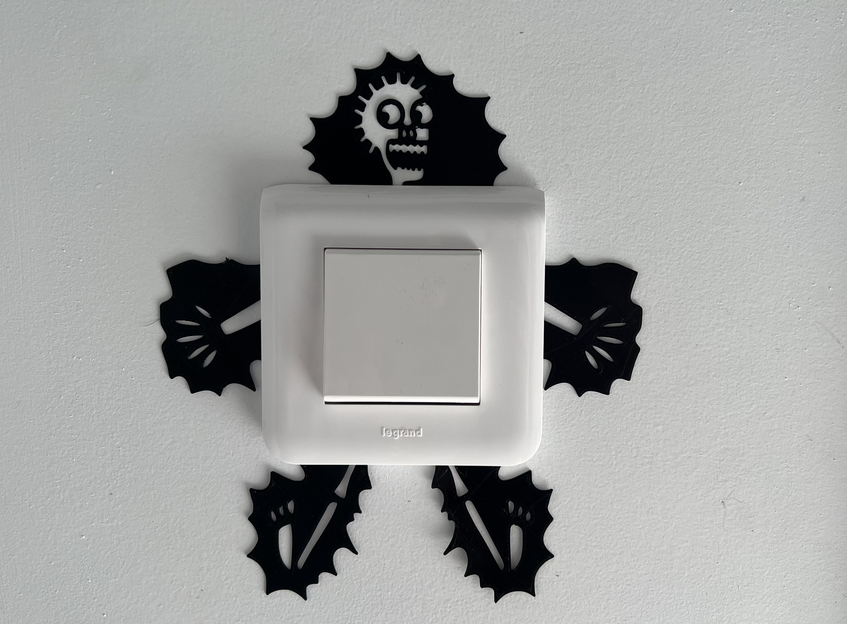Wall Light Switch Decoration #1