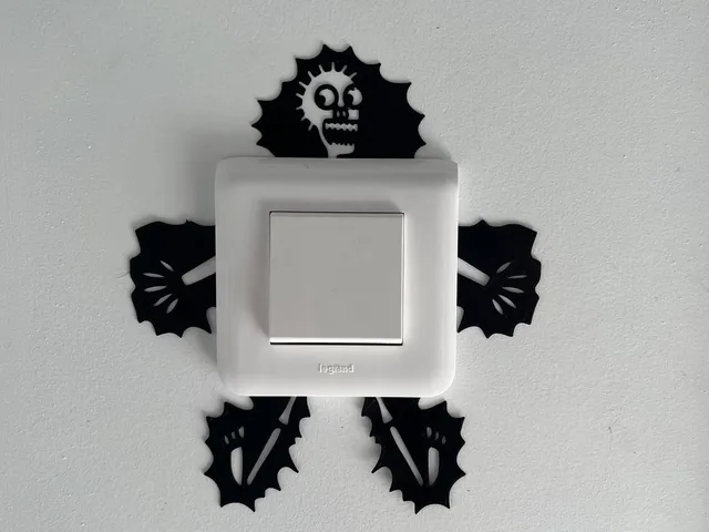 Wall Light Switch Decoration #1