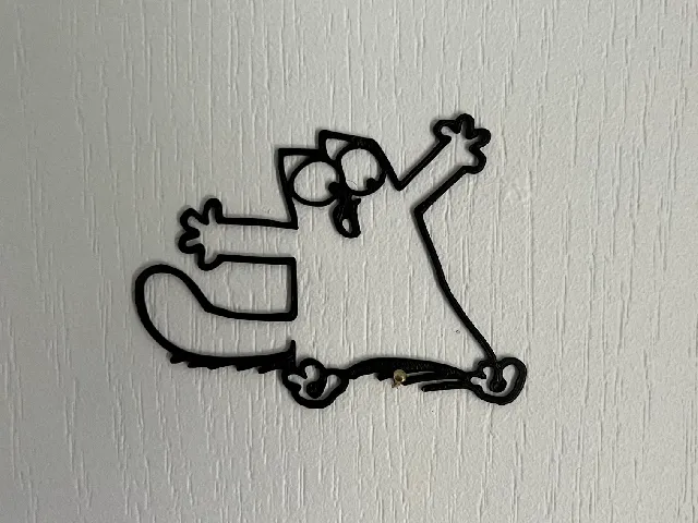 Simon's Cat Wall Art #2