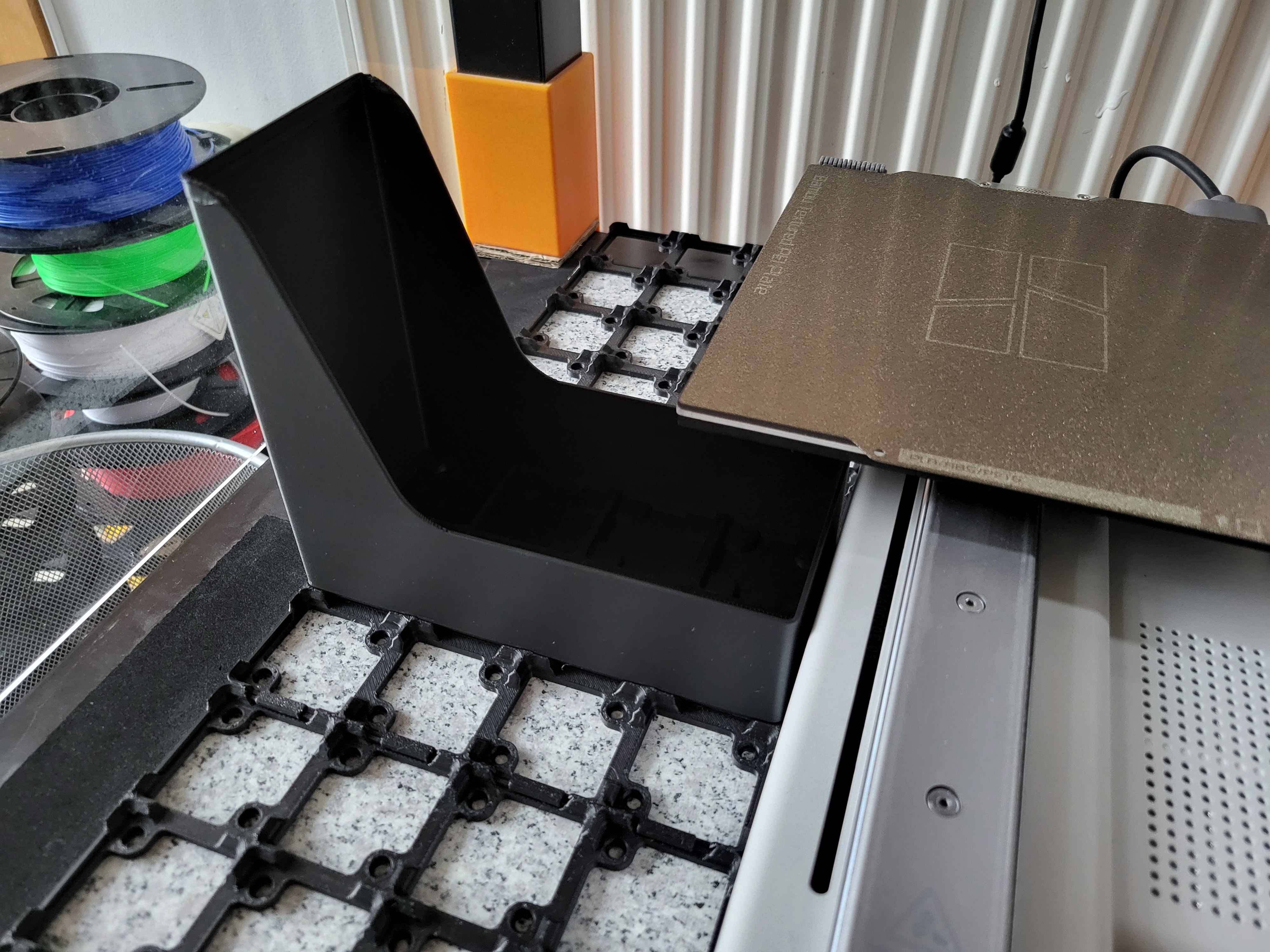 A1 Mini Poop Purge Bucket Gridfinity 3D model thumbnail