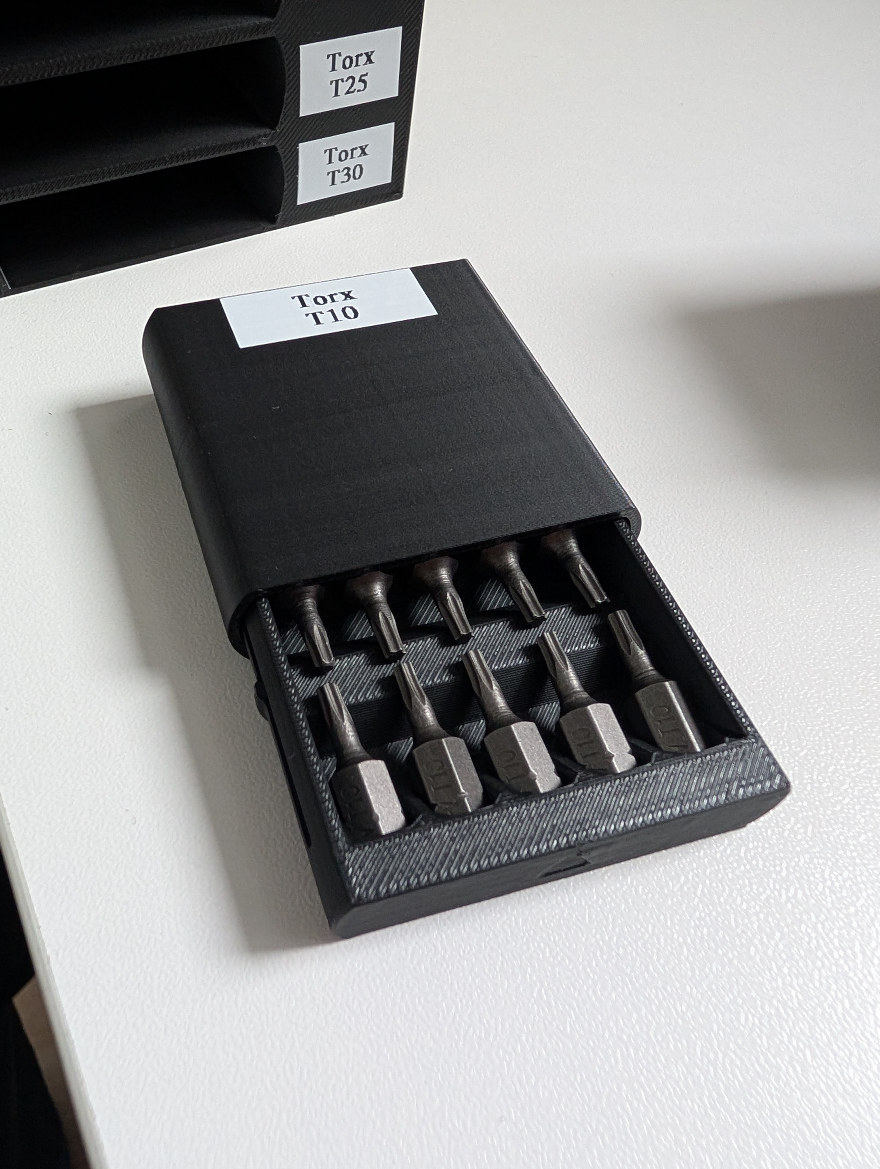 Miniatura 5 do modelo 3D Compact Bit Box Rack