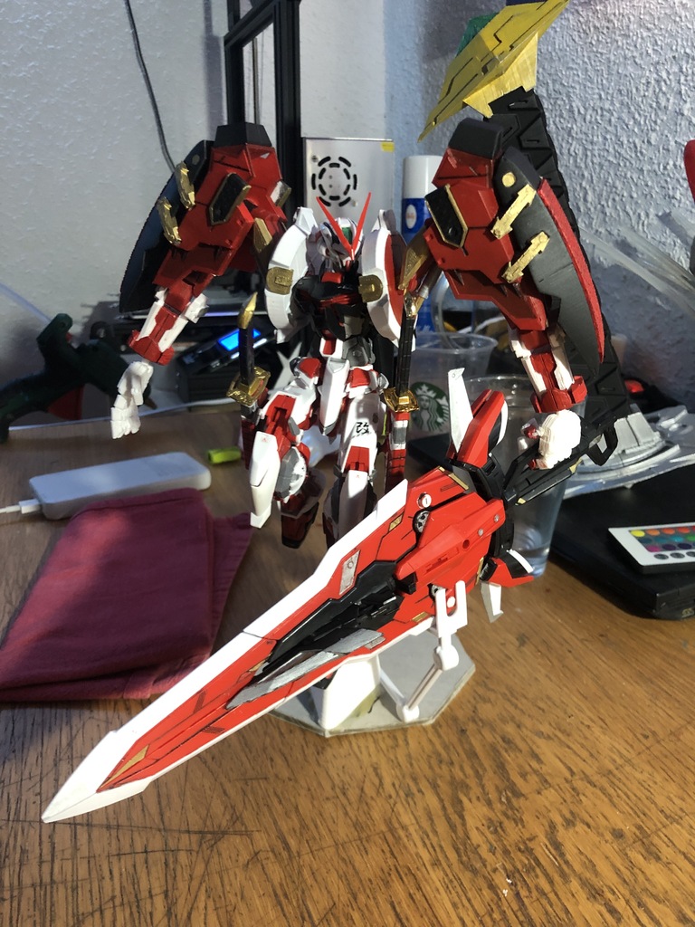 Astray POWERED red Arms pack for MG