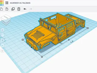 Lego Army Hummer H1 Taliban by Mgr. Pavel Krist | Download free STL ...