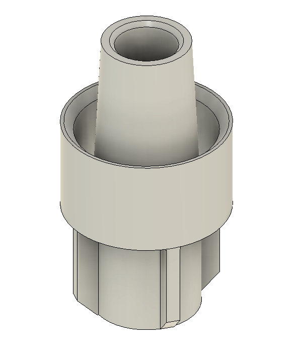 Bass Clarinet to Baritone Saxophone mouthpiece adapter