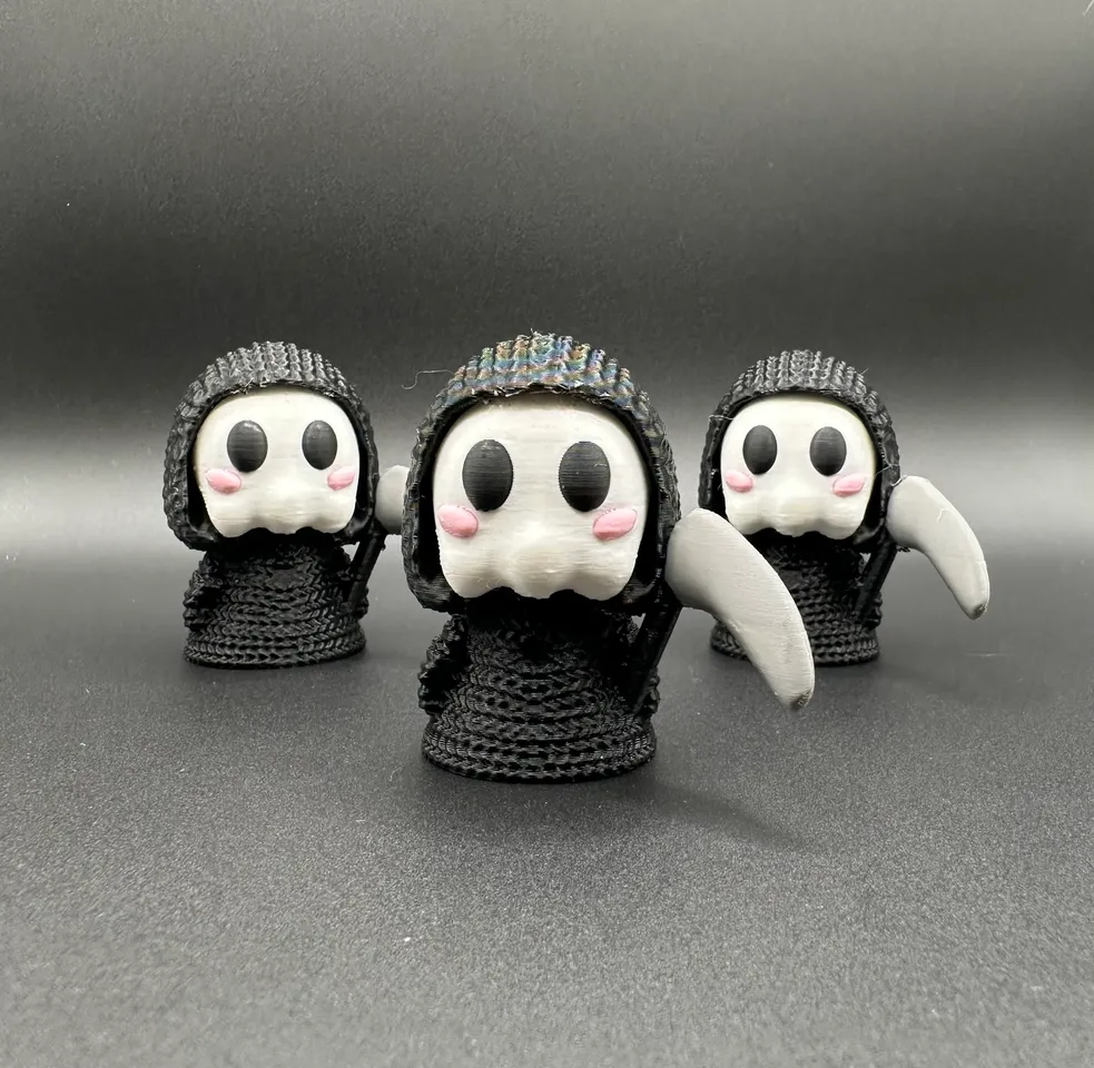 Cute Grim Reaper (Knitted) by Makerize3D | Download free STL model ...