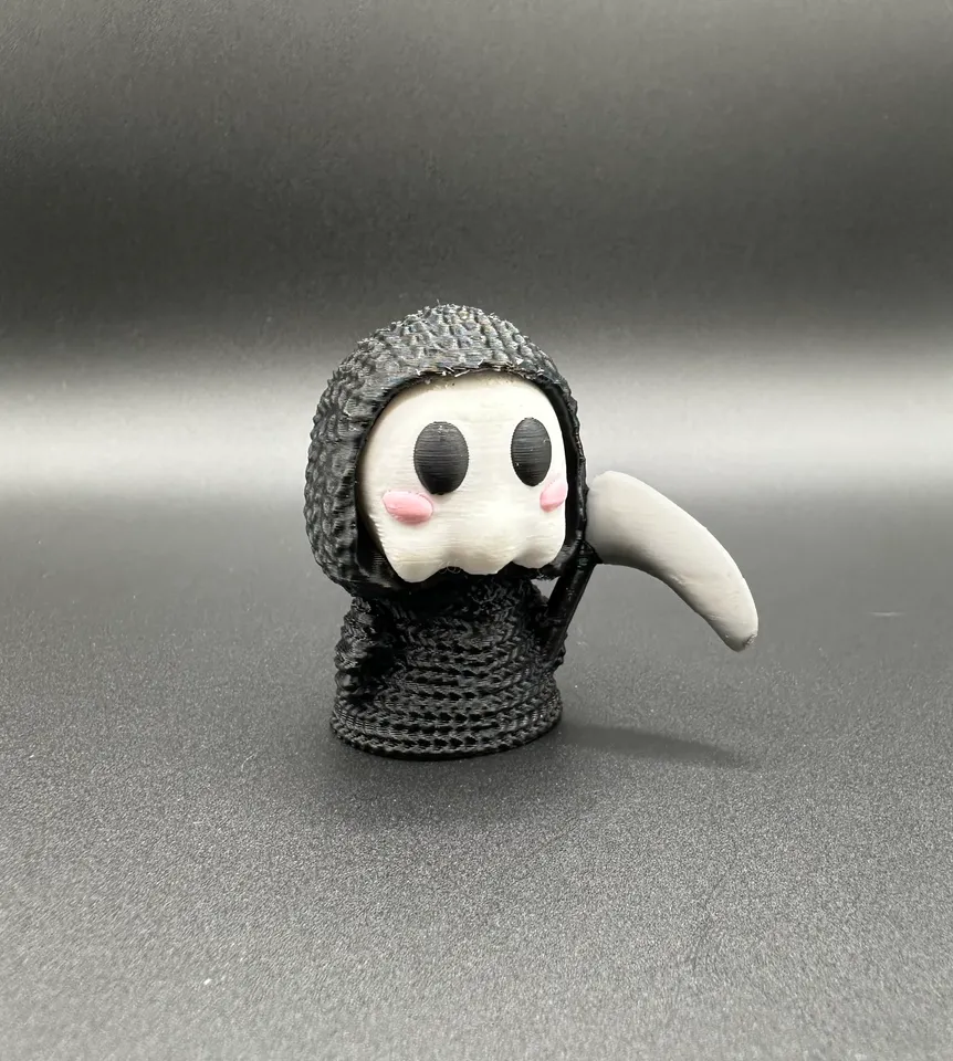 Cute Grim Reaper (Knitted) by Makerize3D | Download free STL model ...