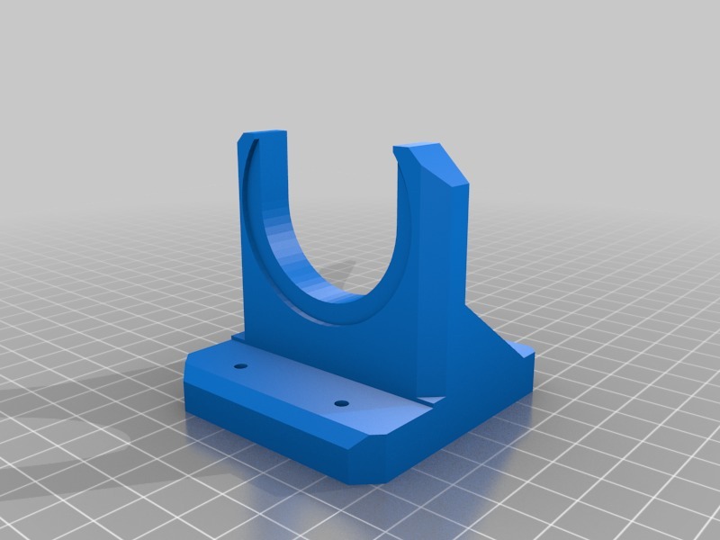 Simple wall Flashlight holder — miniatura 2
