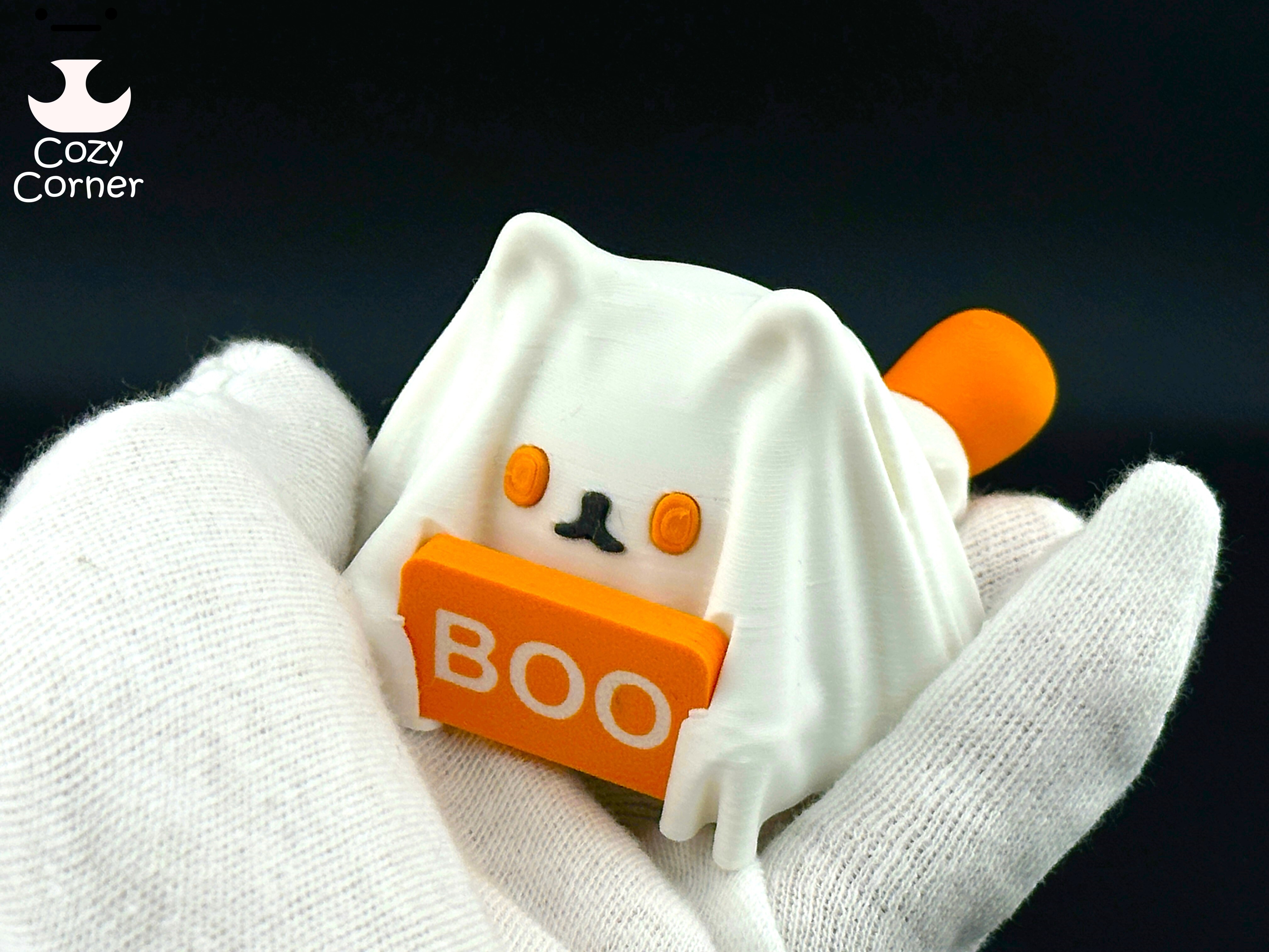 Miniatura 3 do modelo 3D ghost cat mini box