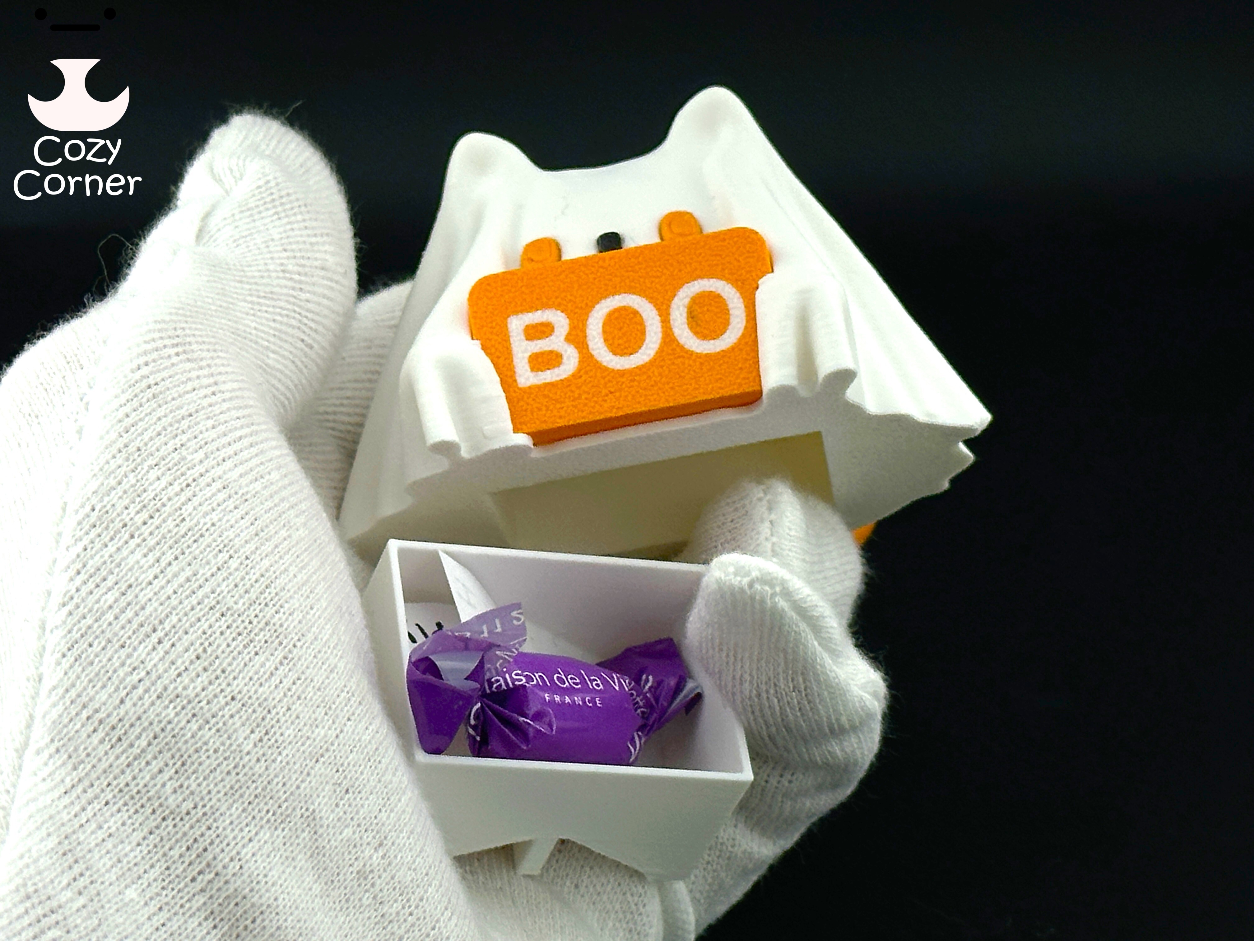 Miniatura 9 do modelo 3D ghost cat mini box