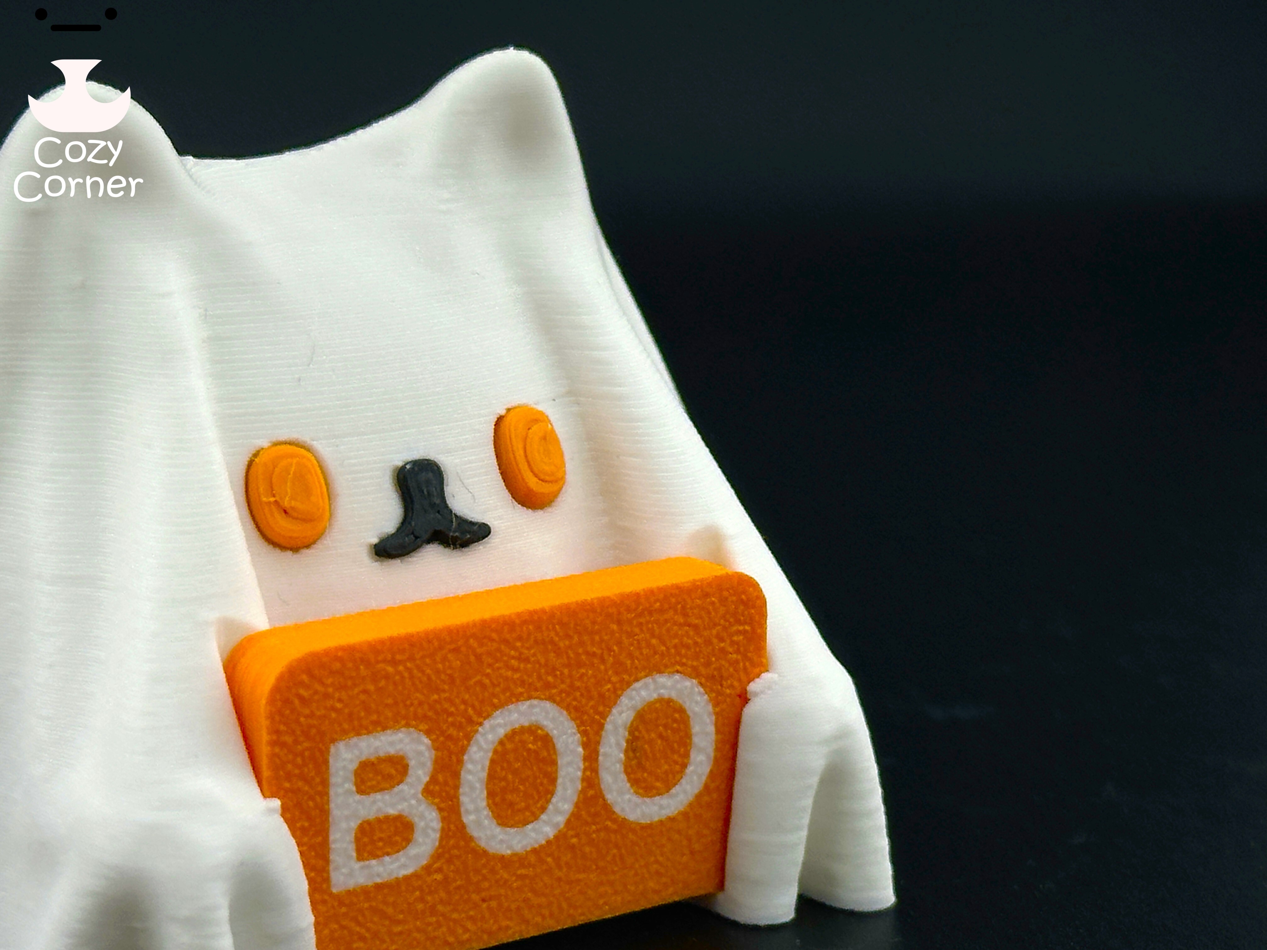 Miniatura 6 do modelo 3D ghost cat mini box