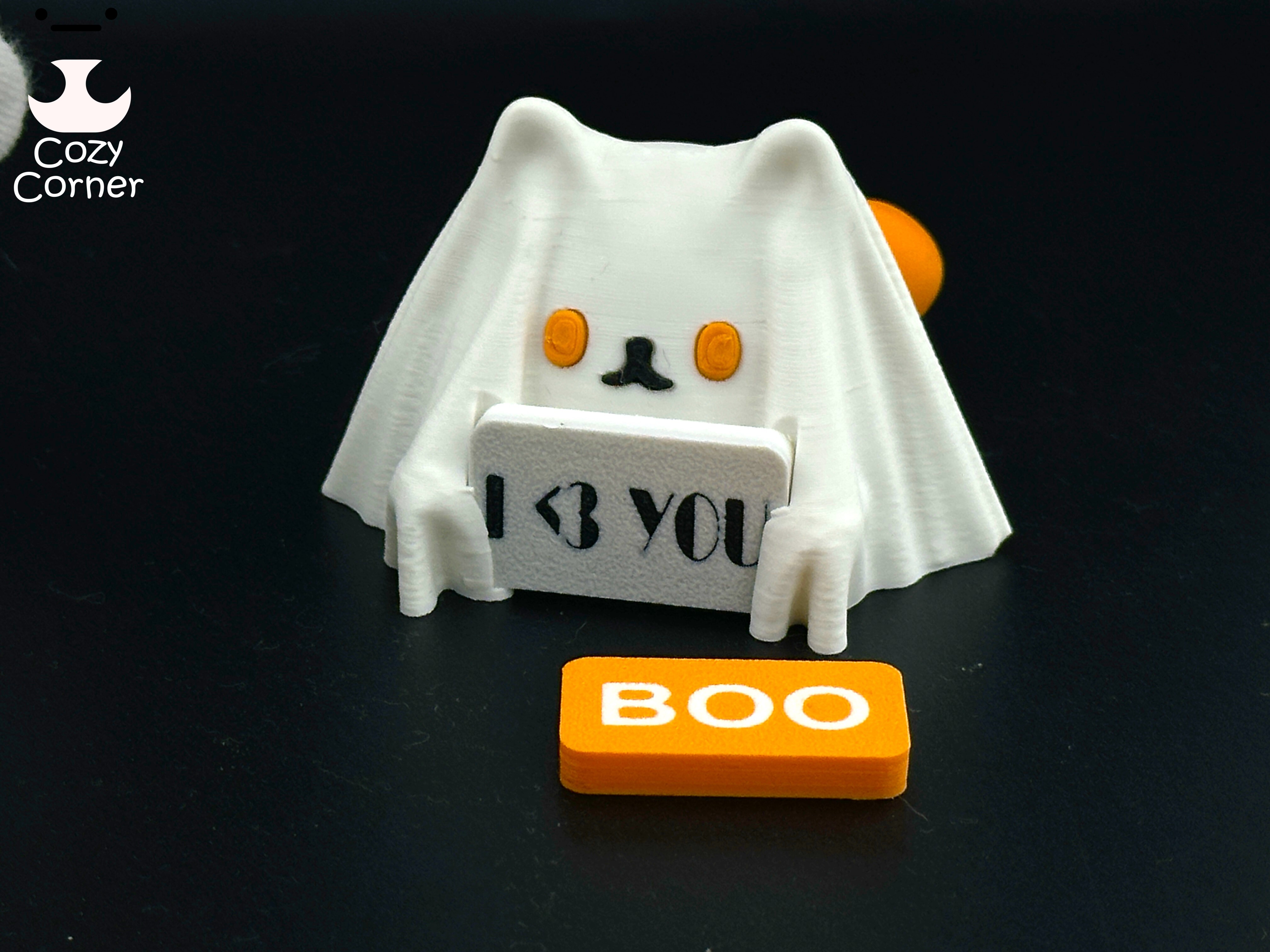 Miniatura 7 do modelo 3D ghost cat mini box