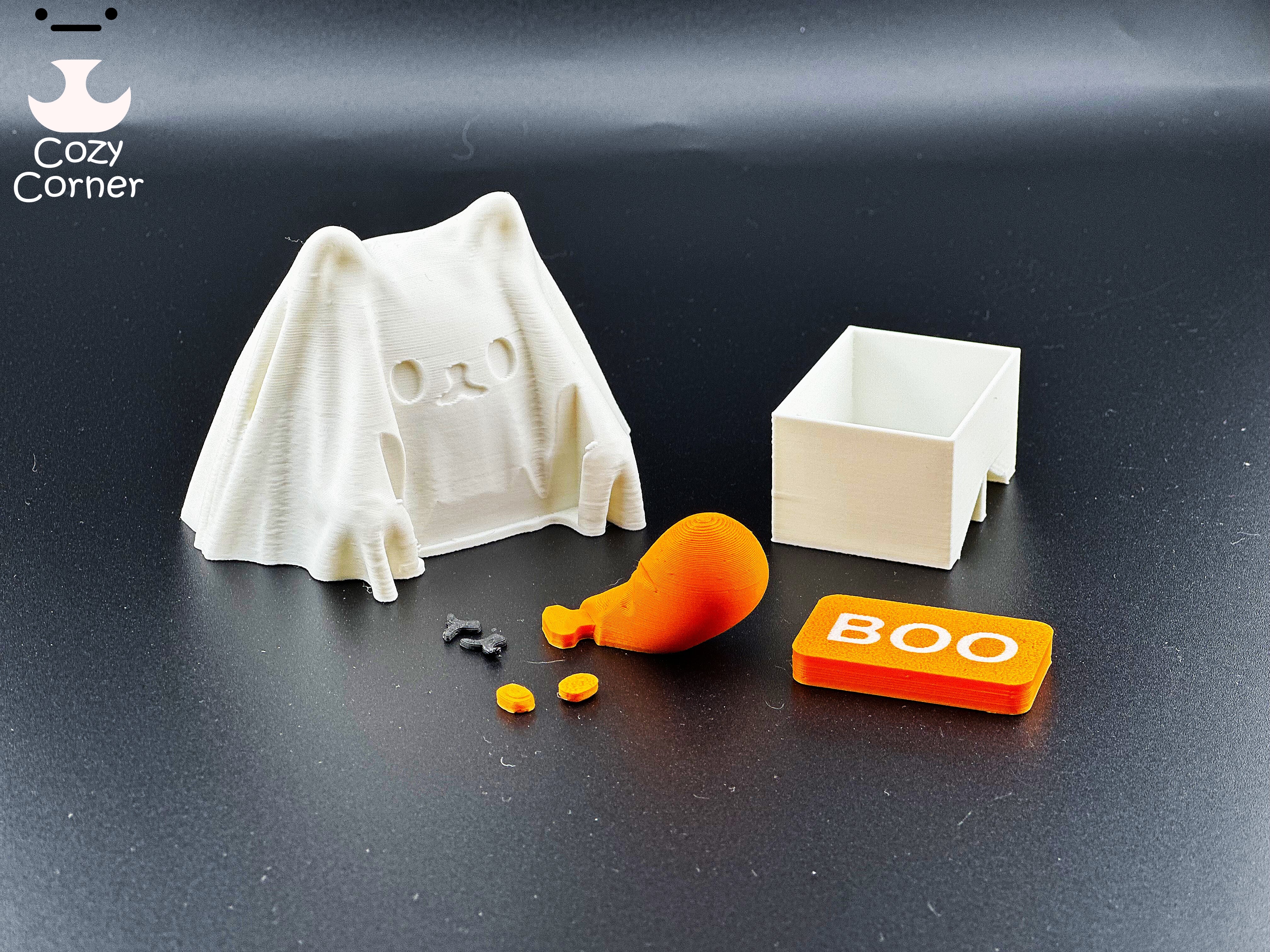 Miniatura 10 do modelo 3D ghost cat mini box