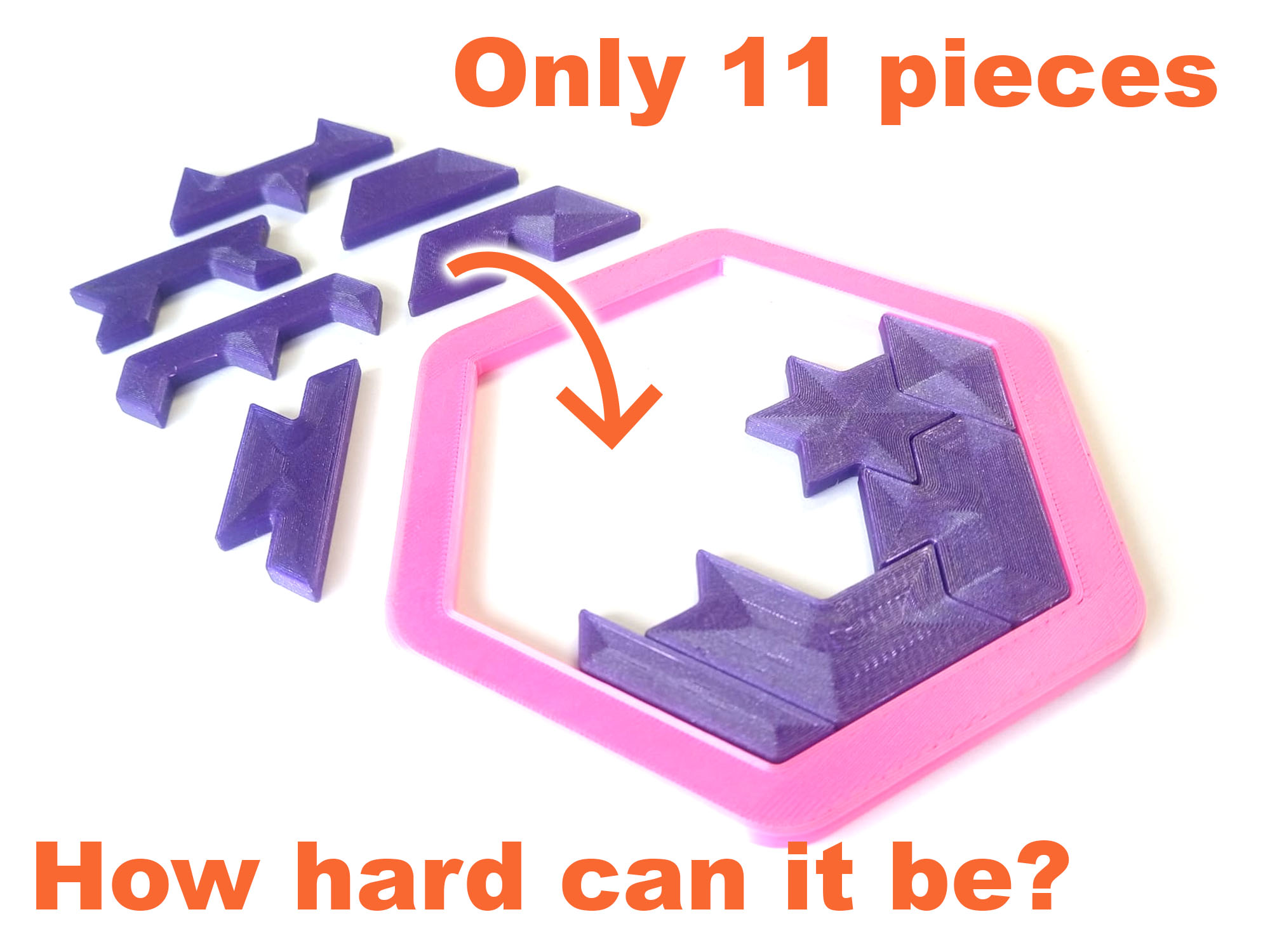 Only 11 pieces. How hard can it be?