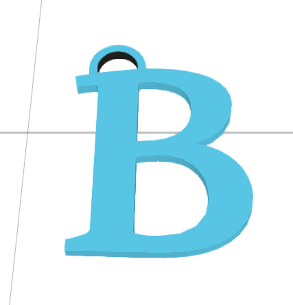 b keychain