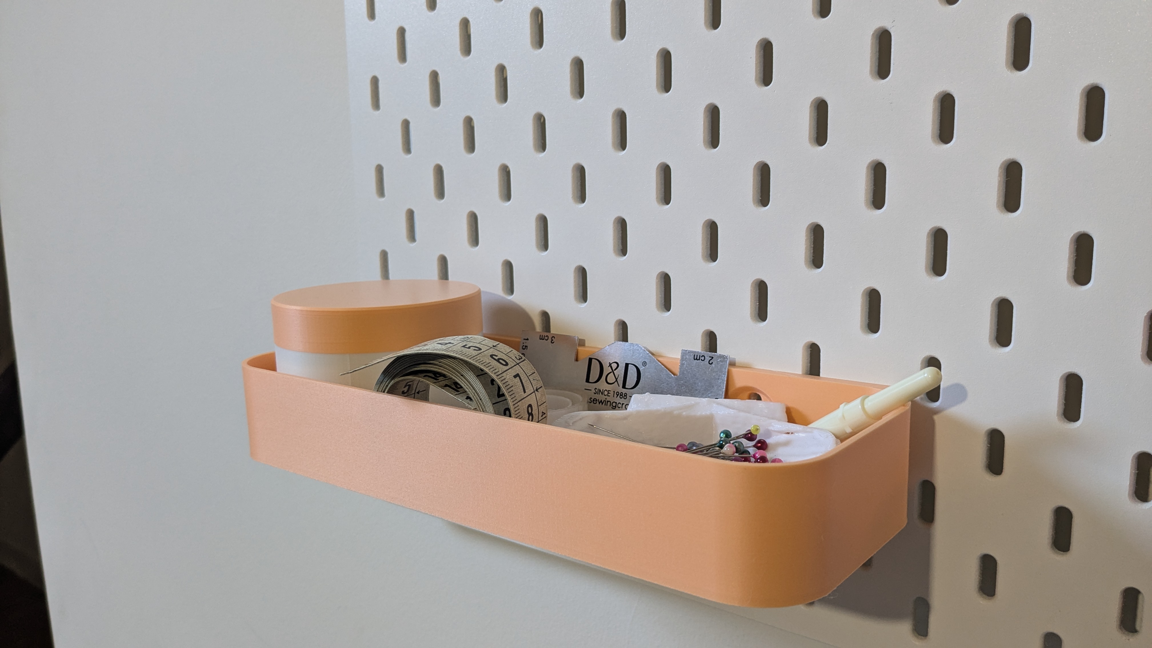 Skadis Tray with T-Clip System