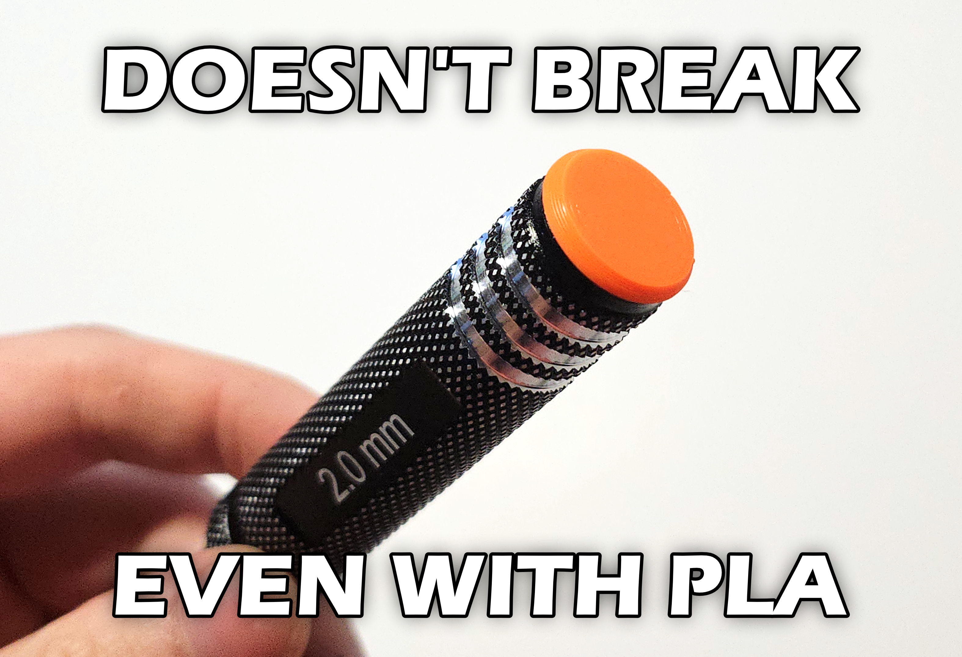 Hex screwdriver cap [Better Version]