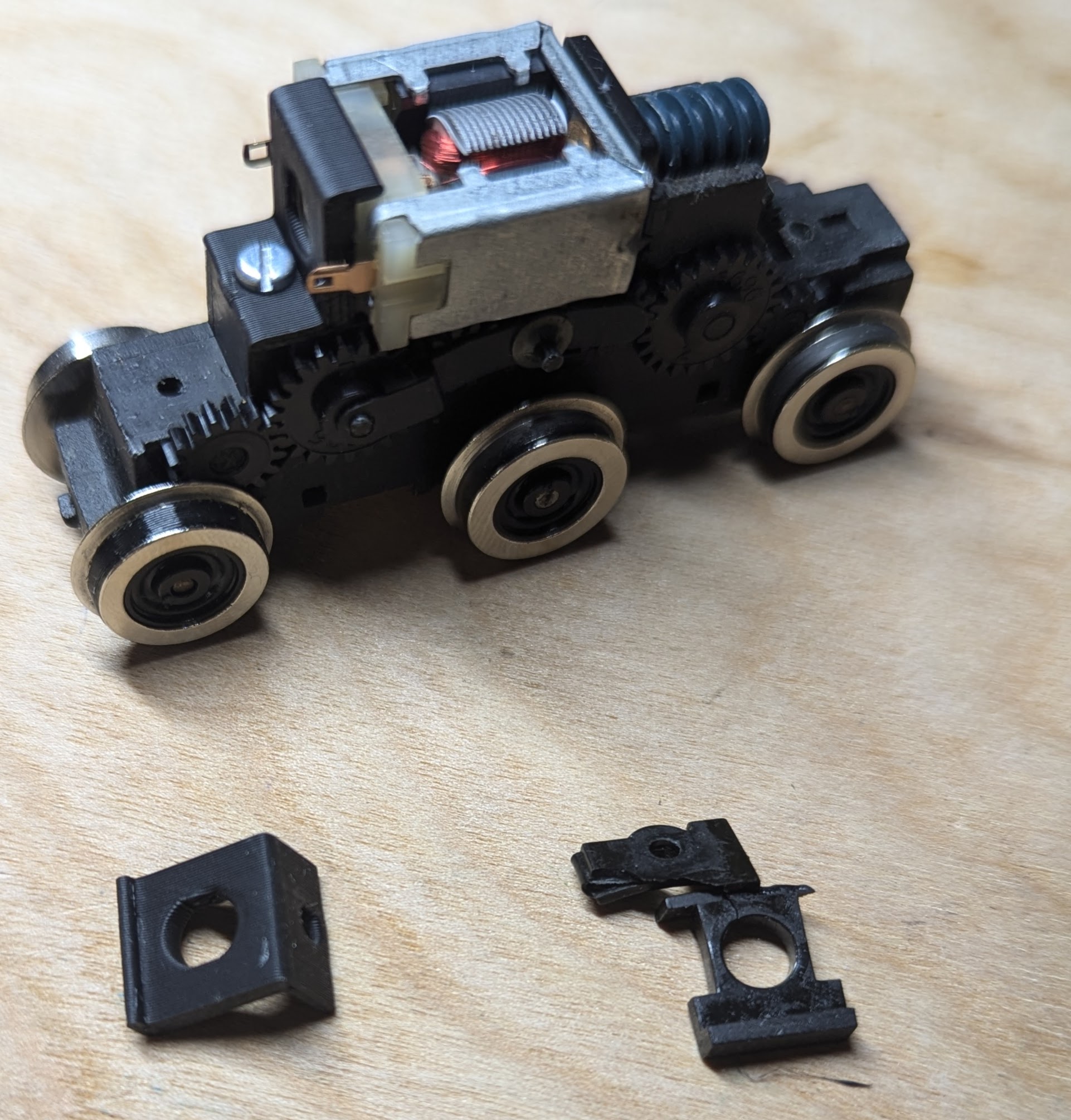 Replacement Motor Rear Bracket for Hornby Class 58