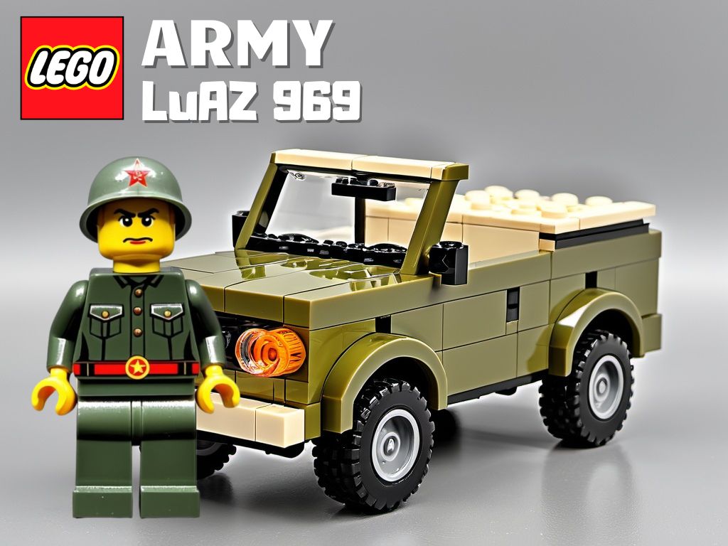 Lego Army LuAZ 969