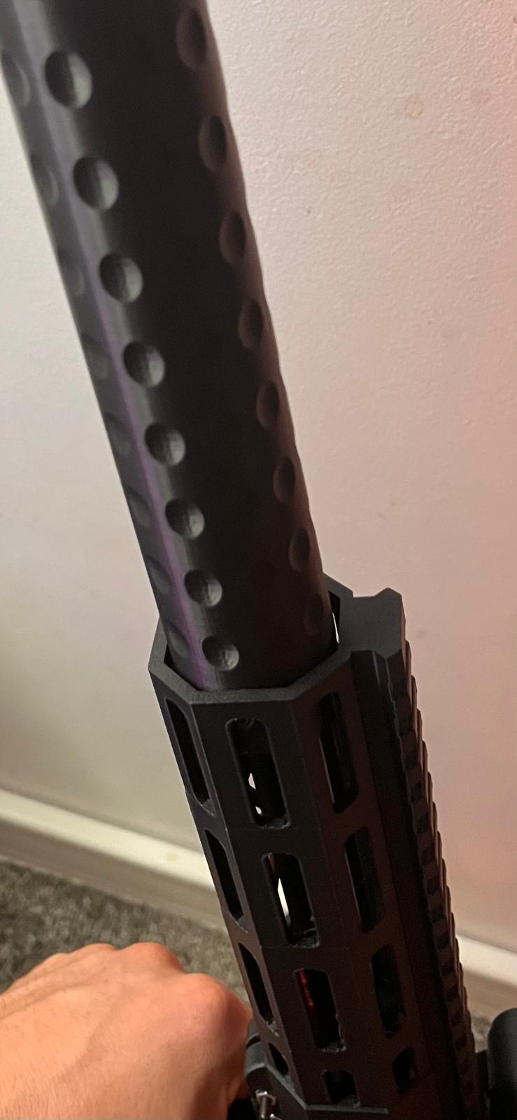 m4/ar15 KIT suppressor and stock (airsoft silencer/barrel cover) — thumbnail 4