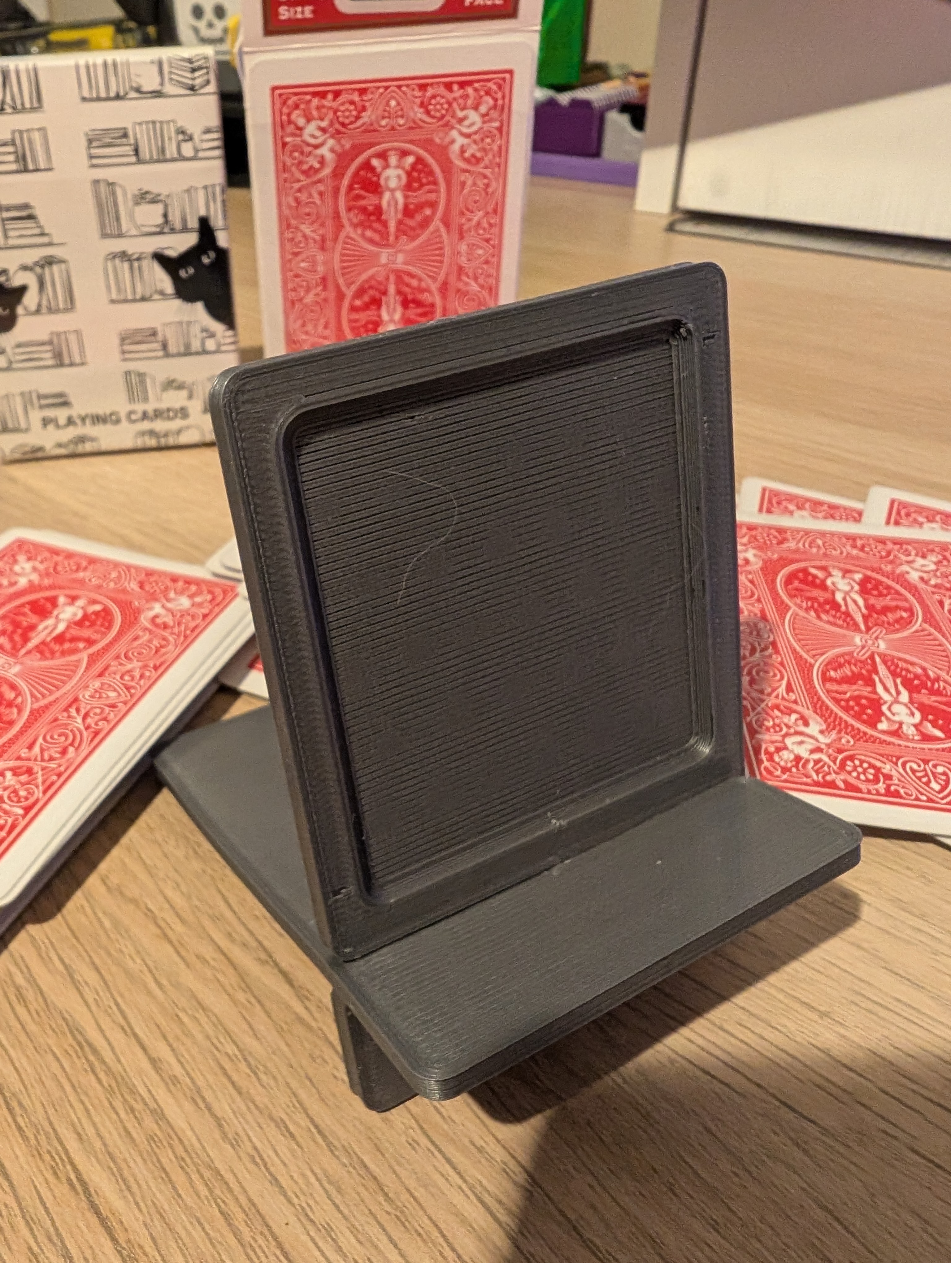 Simple Playing Card Stand