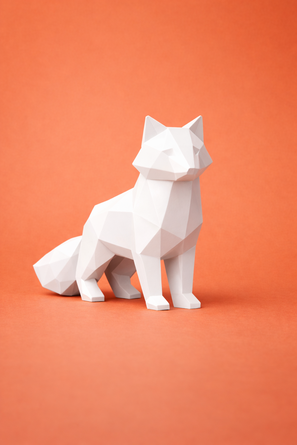 Abstract Minimal Animals – Forest Set (Low Poly, 4 Models) — miniatura 3